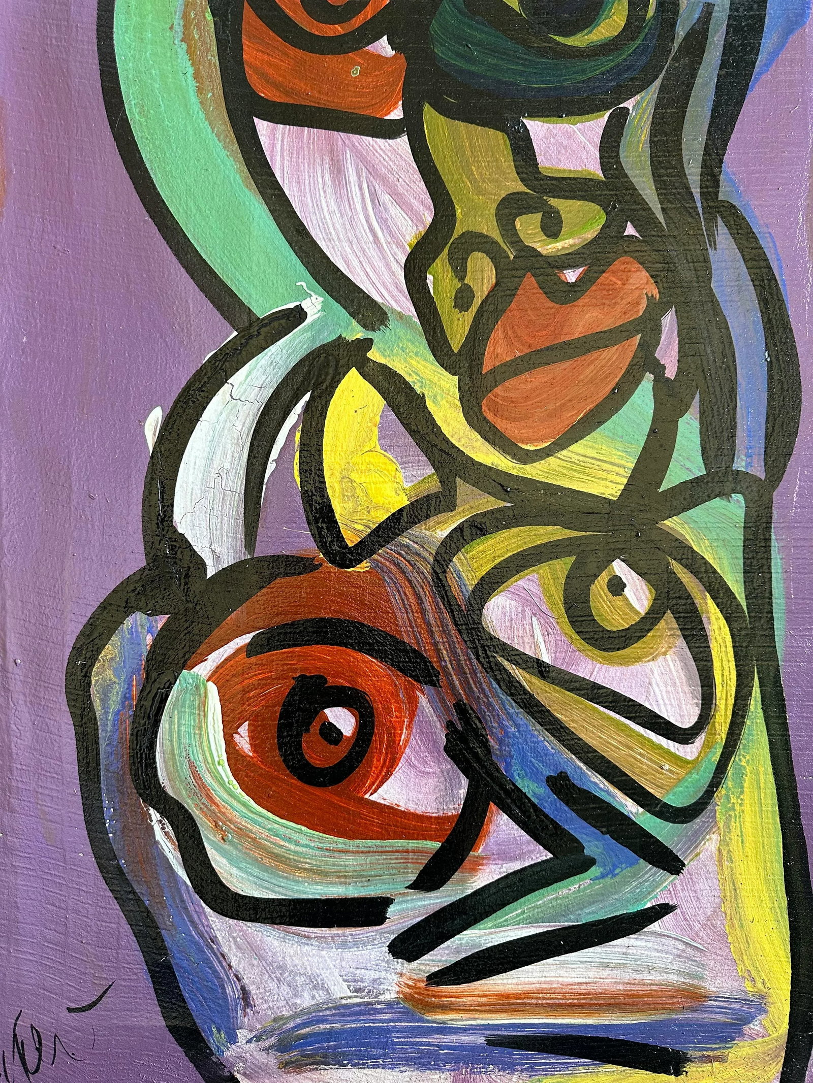 Original Peter Keil Painting - Junge Wilde Collection - 3