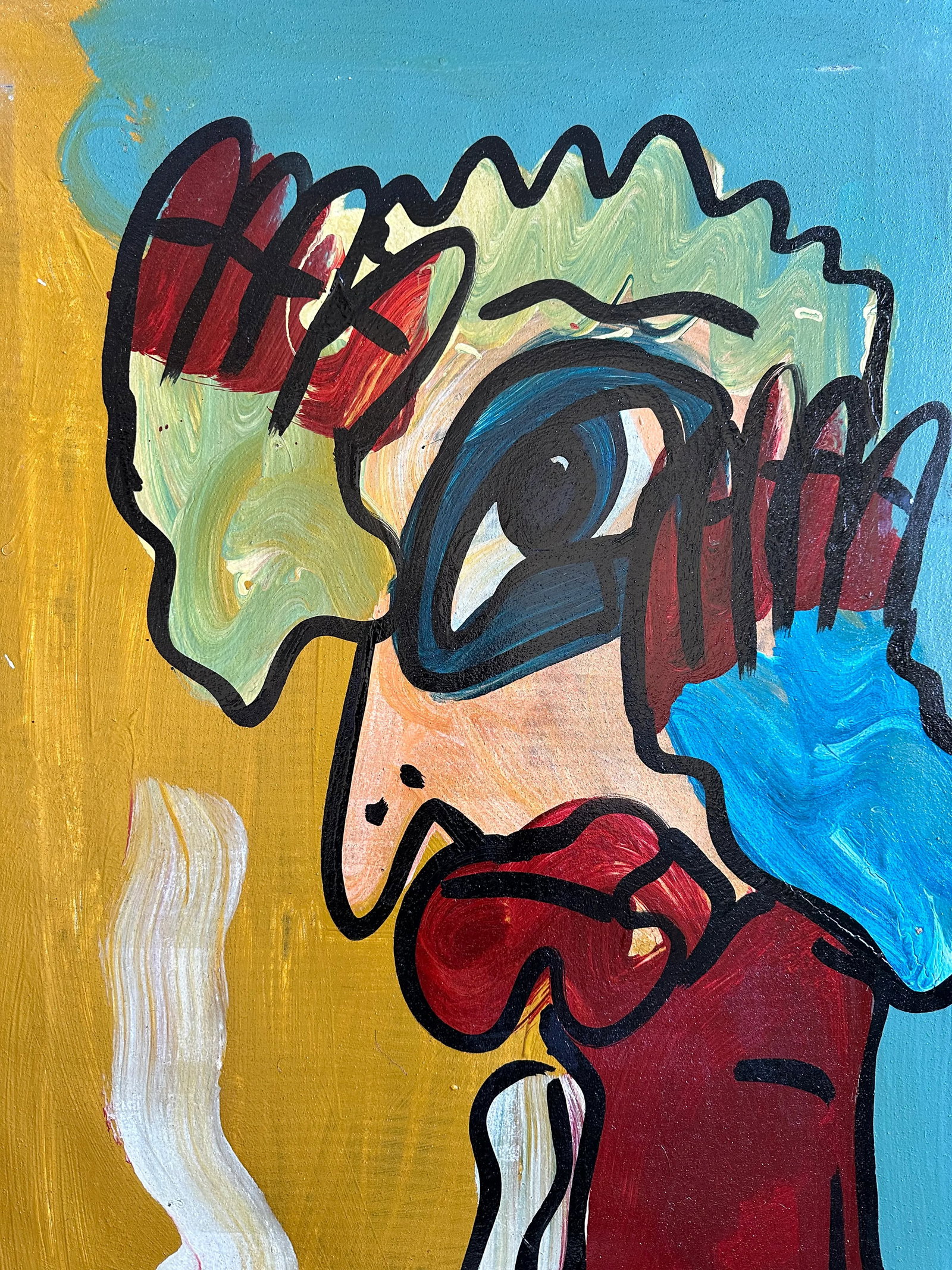 Original Peter Keil Painting - Junge Wilde Collection - 3