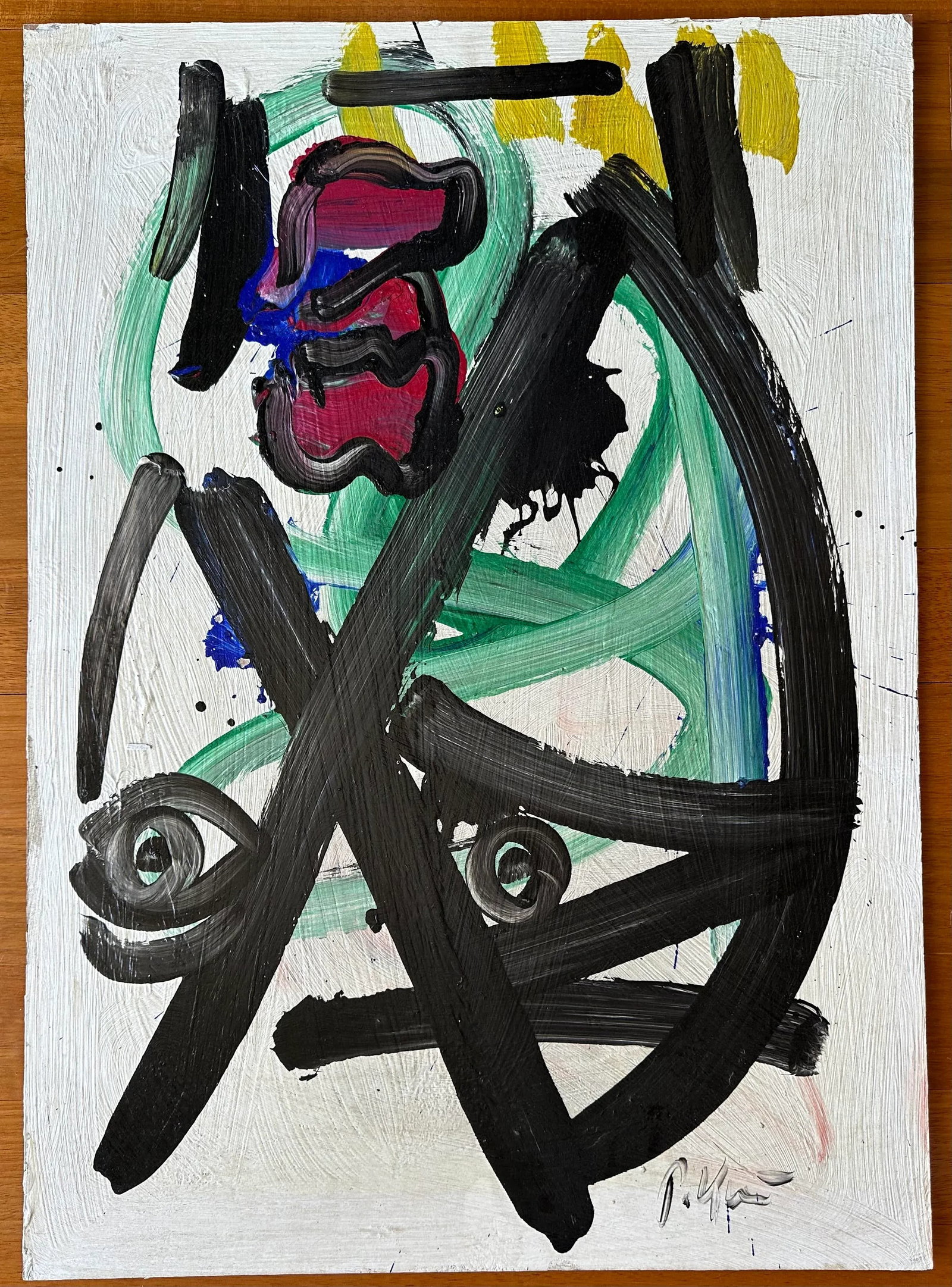 Titled Original Peter Keil Painting - 3