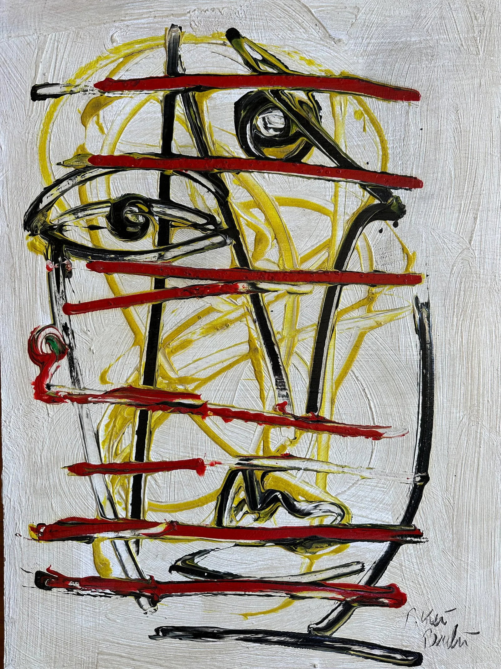 Titled Painting, Peter Keil, 1960s - Junge Wilde Collection - 2