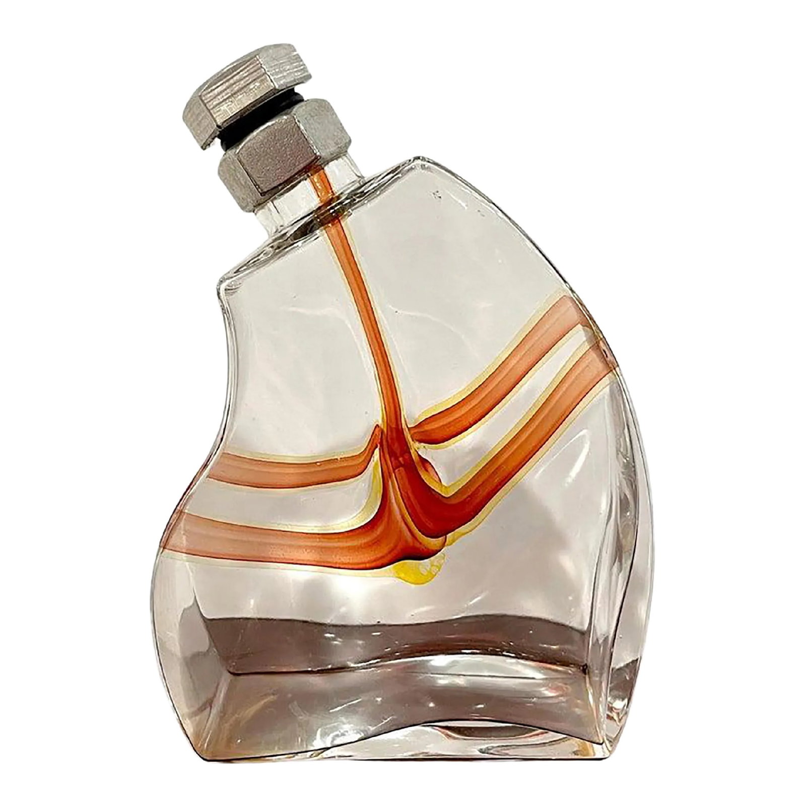Early 21st Century Macho' Decanter by Kjell Engman for Kosta Boda: 'Macho' Decanter by Kjell Engman for Kosta Boda Kjell Engman's Macho Series 2000-2011 The 'Macho' Decanter by Kjell Engman for Kosta Boda is a stunning and iconic piece of glass artistry that belongs
