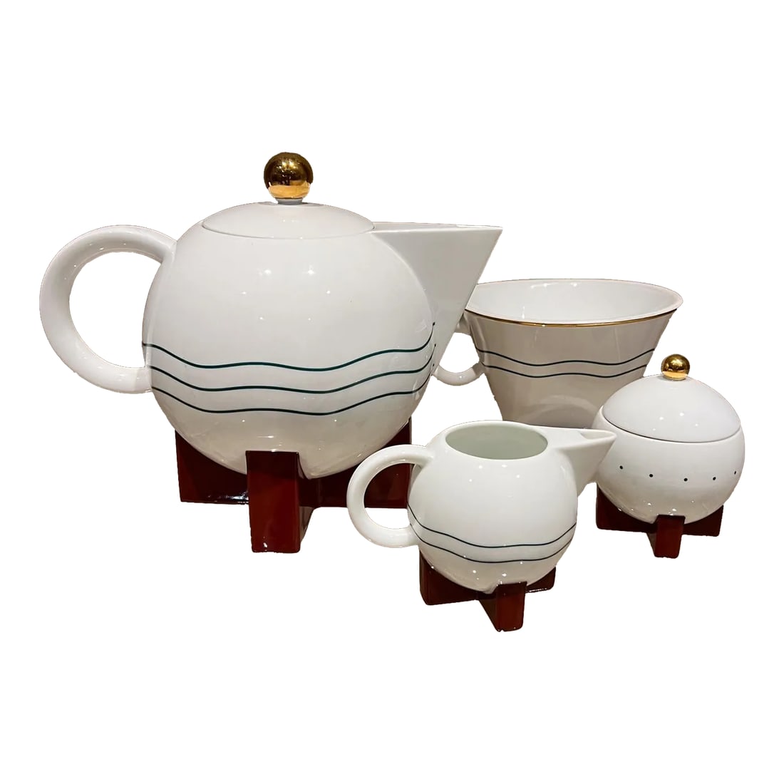 1987 Big Dripper Ceramic Coffee Set Michael Graves for Swid Powell (1 of 12)