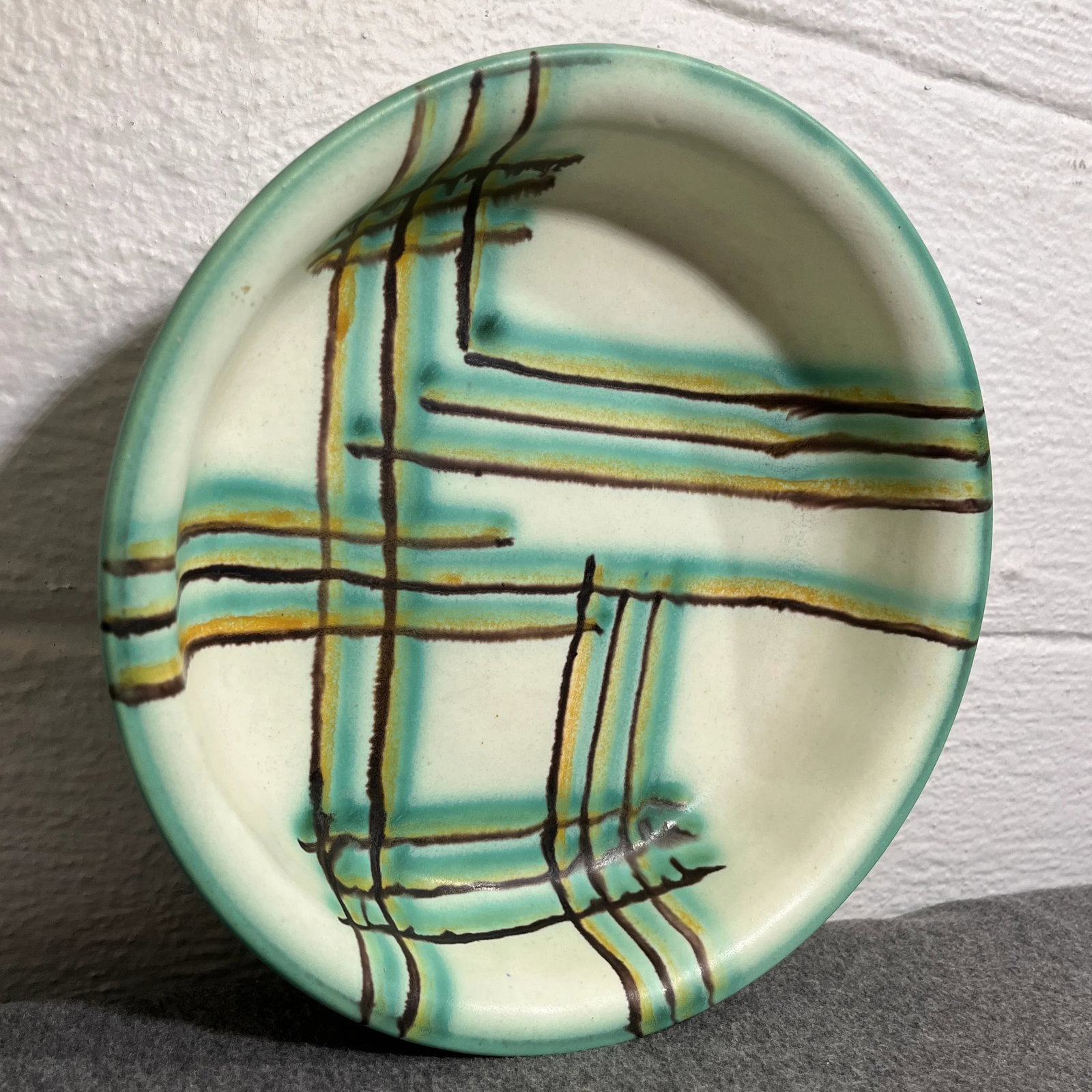 Early 20th Century Louise Harkort for Velten Vordamm Footed Pottery Bowl - 2