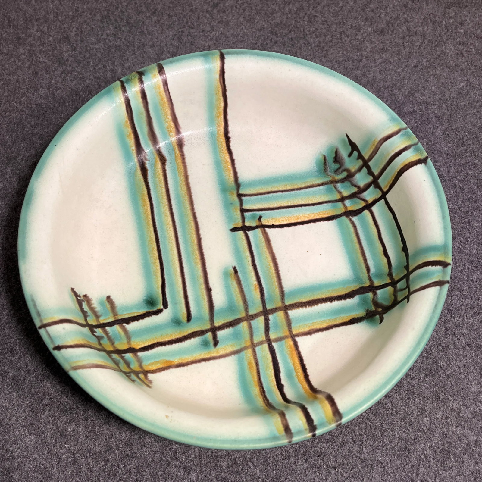 Early 20th Century Louise Harkort for Velten Vordamm Footed Pottery Bowl - 8