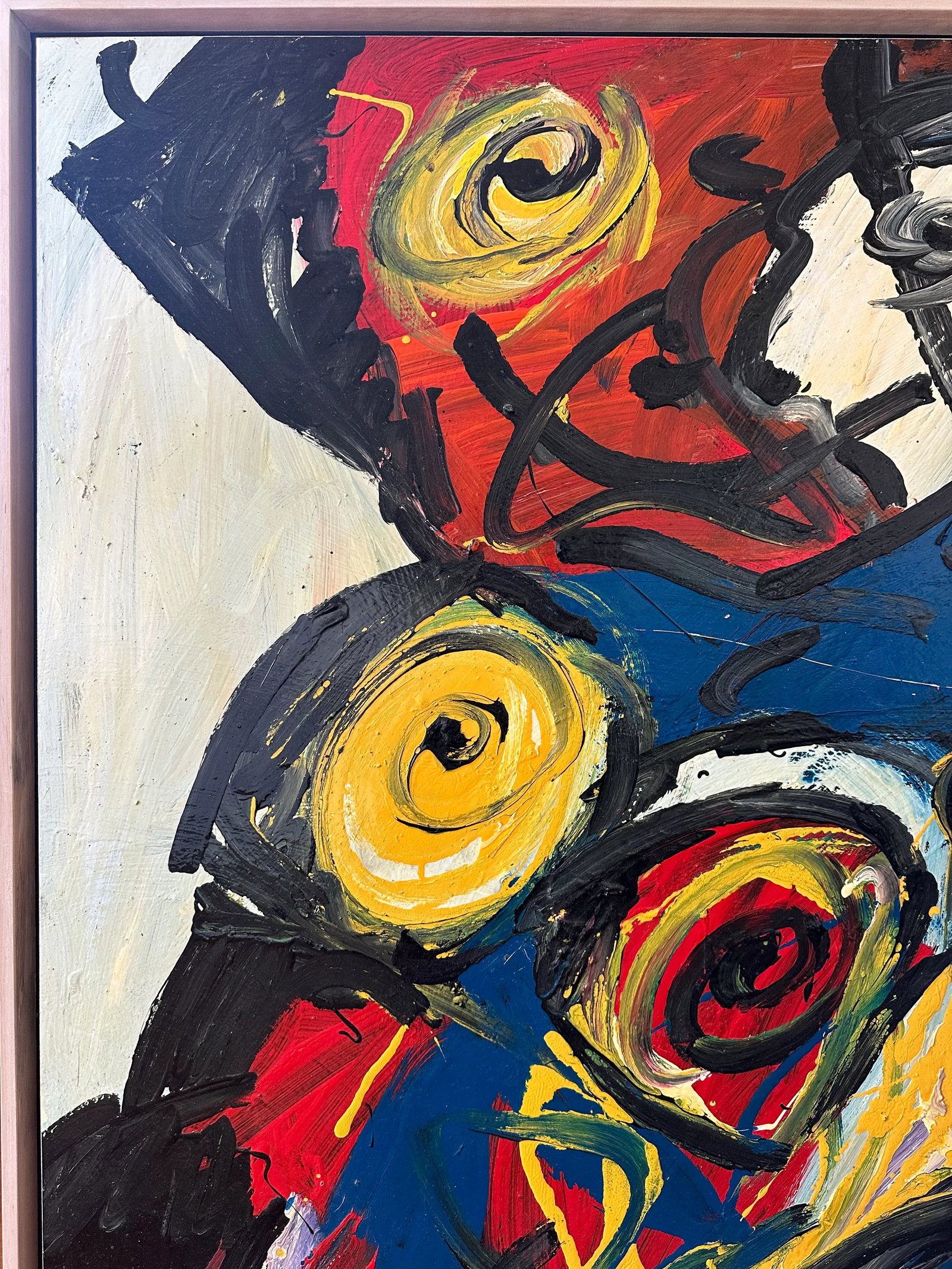 Rare Large-Scale Peter Keil Painting, 1990 - 7