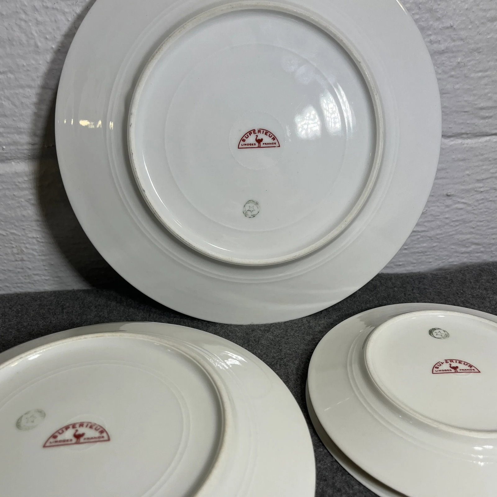 Antique Superior Limoges France Group of 20 Porcelain Serving Pieces - 11