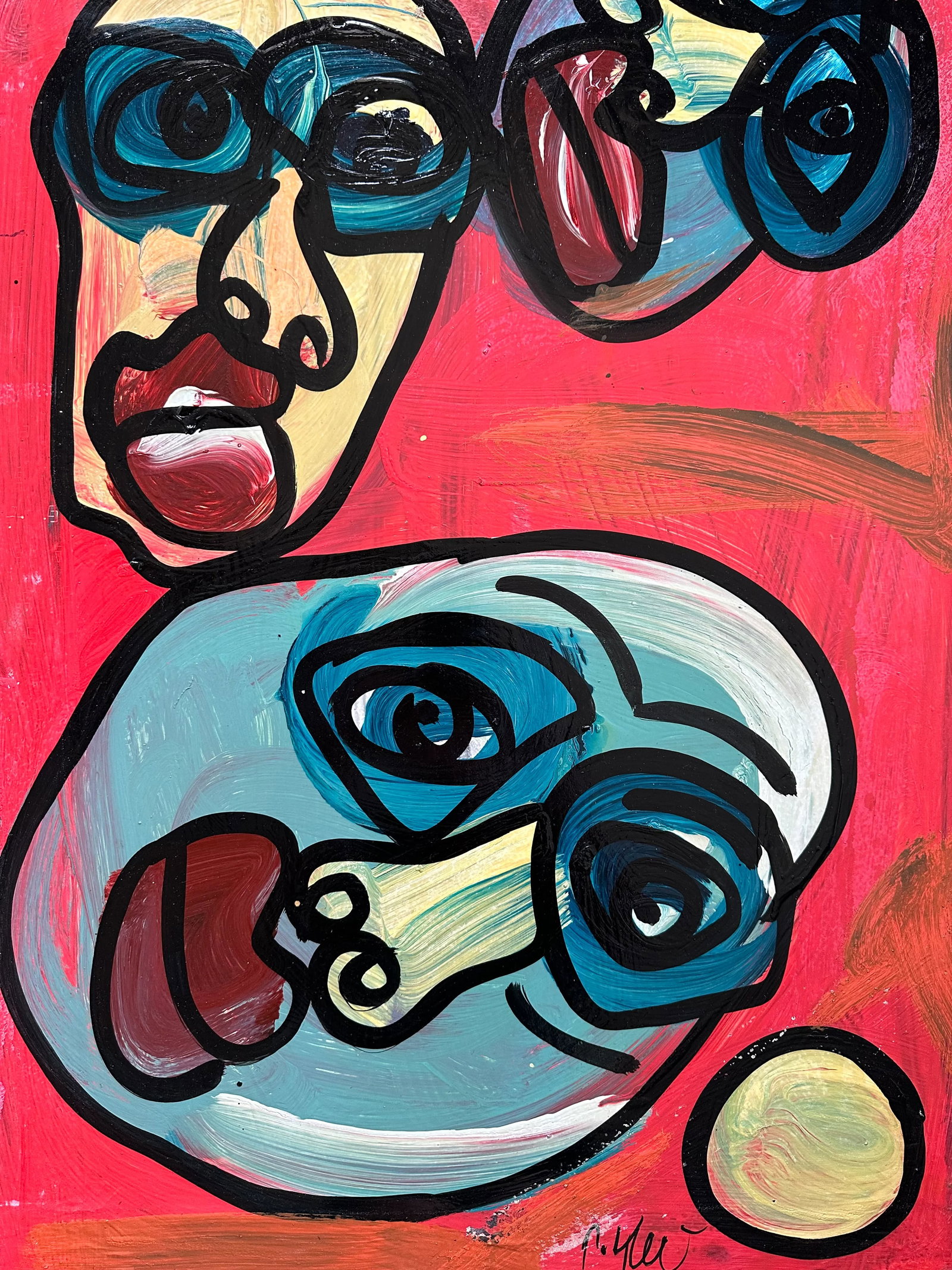 Original Peter Keil Painting - Junge Wilde Collection - 3
