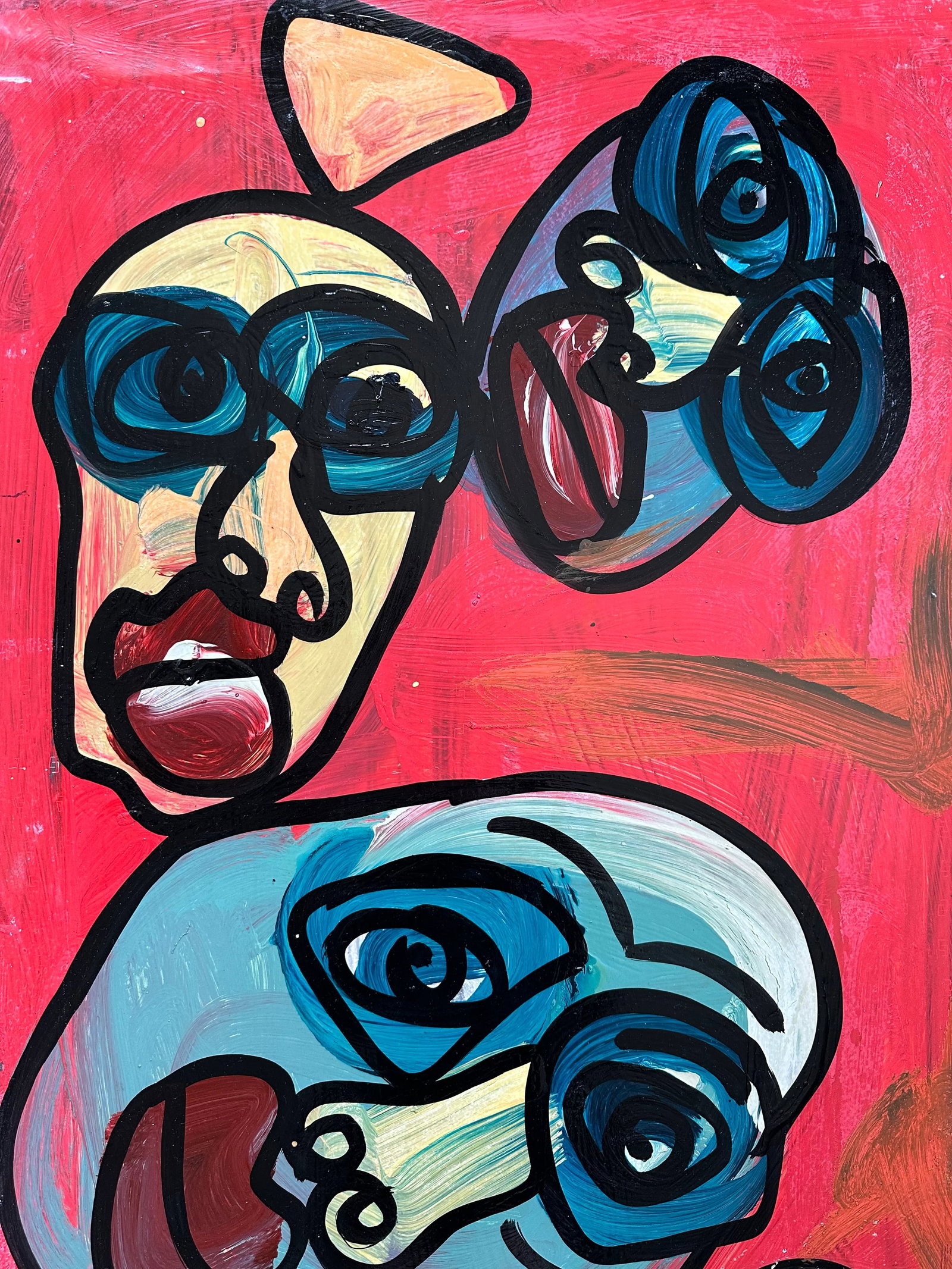 Original Peter Keil Painting - Junge Wilde Collection - 4