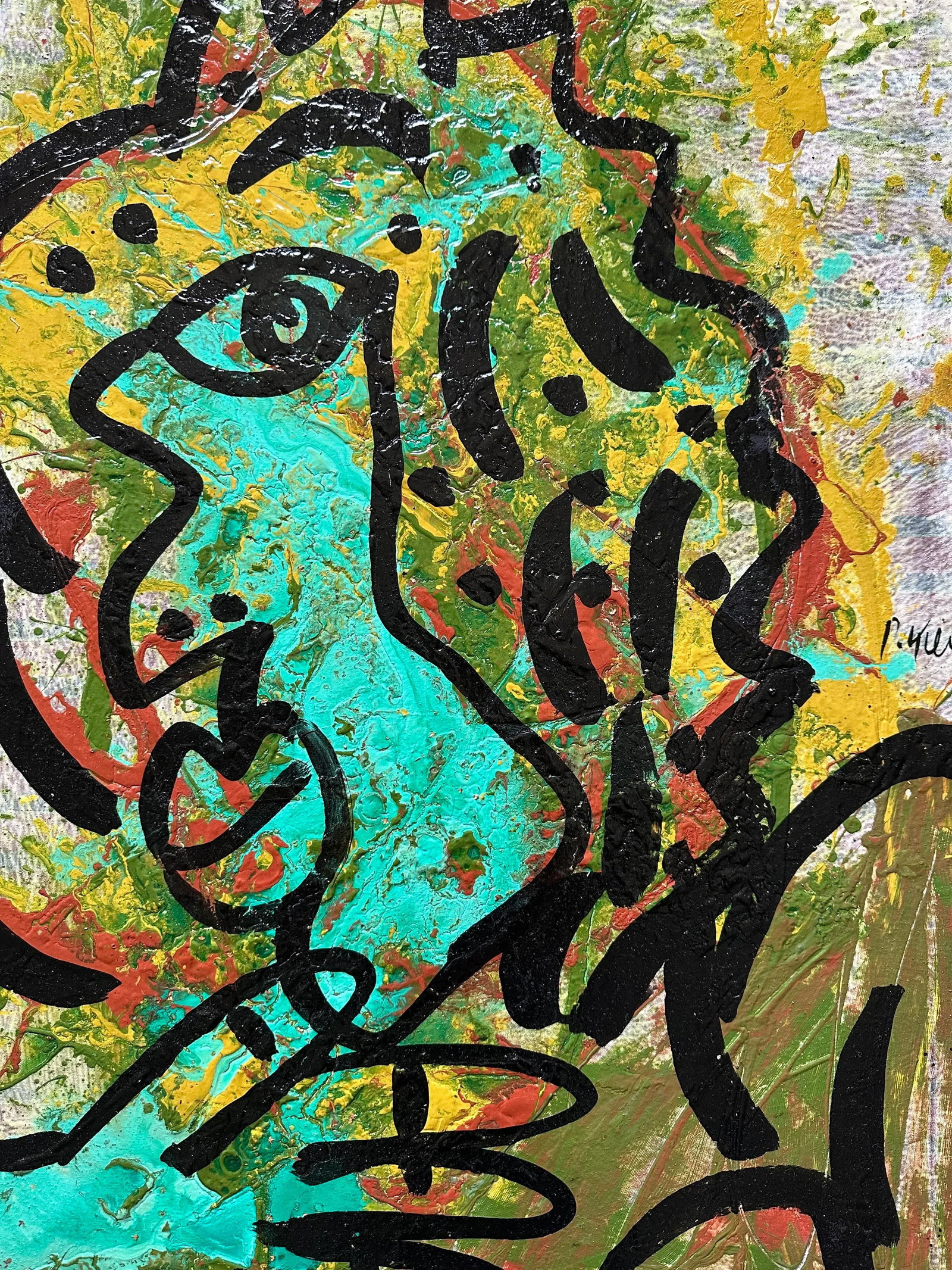 Original Peter Keil Painting - Junge Wilde Collection - 7