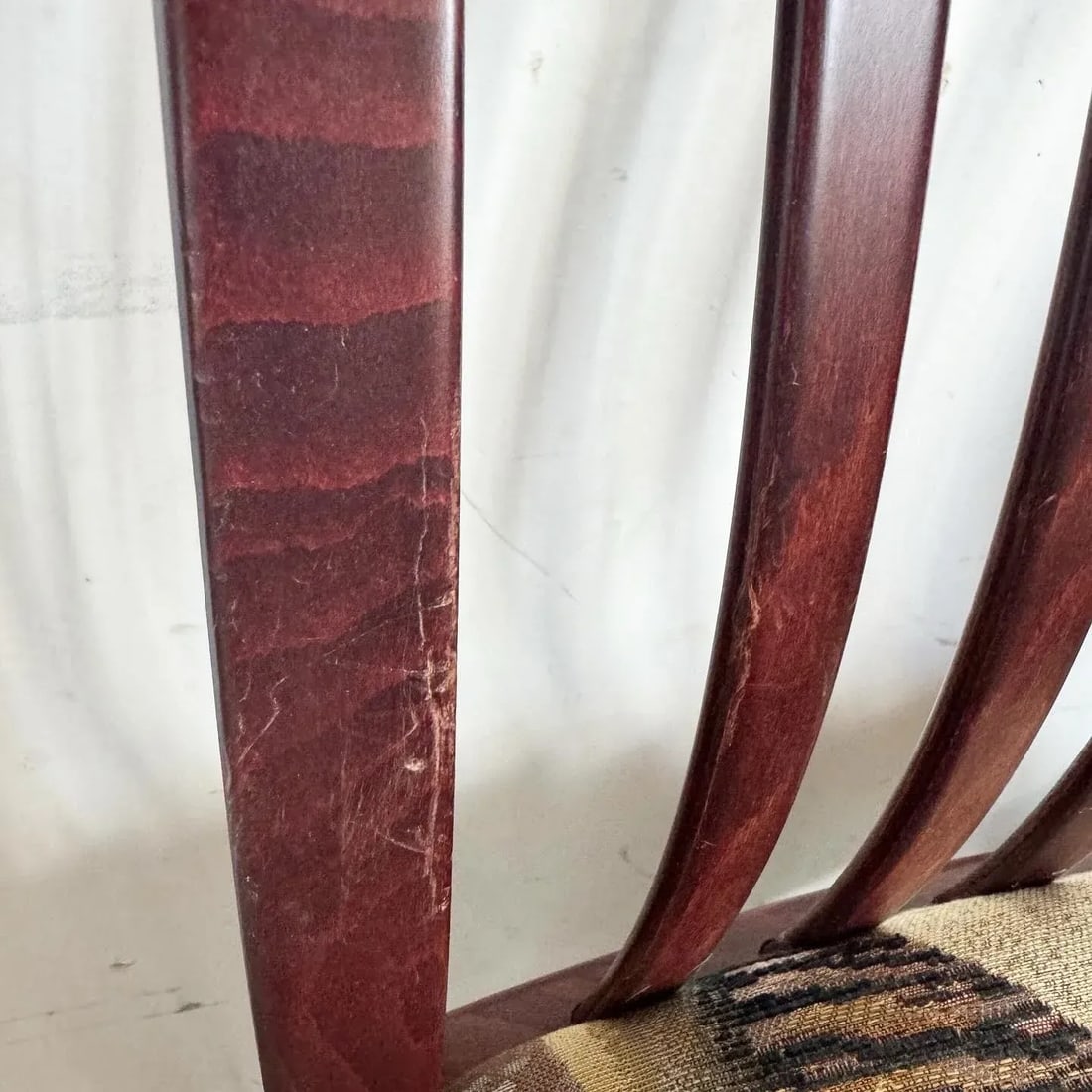 Mid Century Modern Italian Rosewood Dining Chairs by A. Sibau - Set of 6 - 7