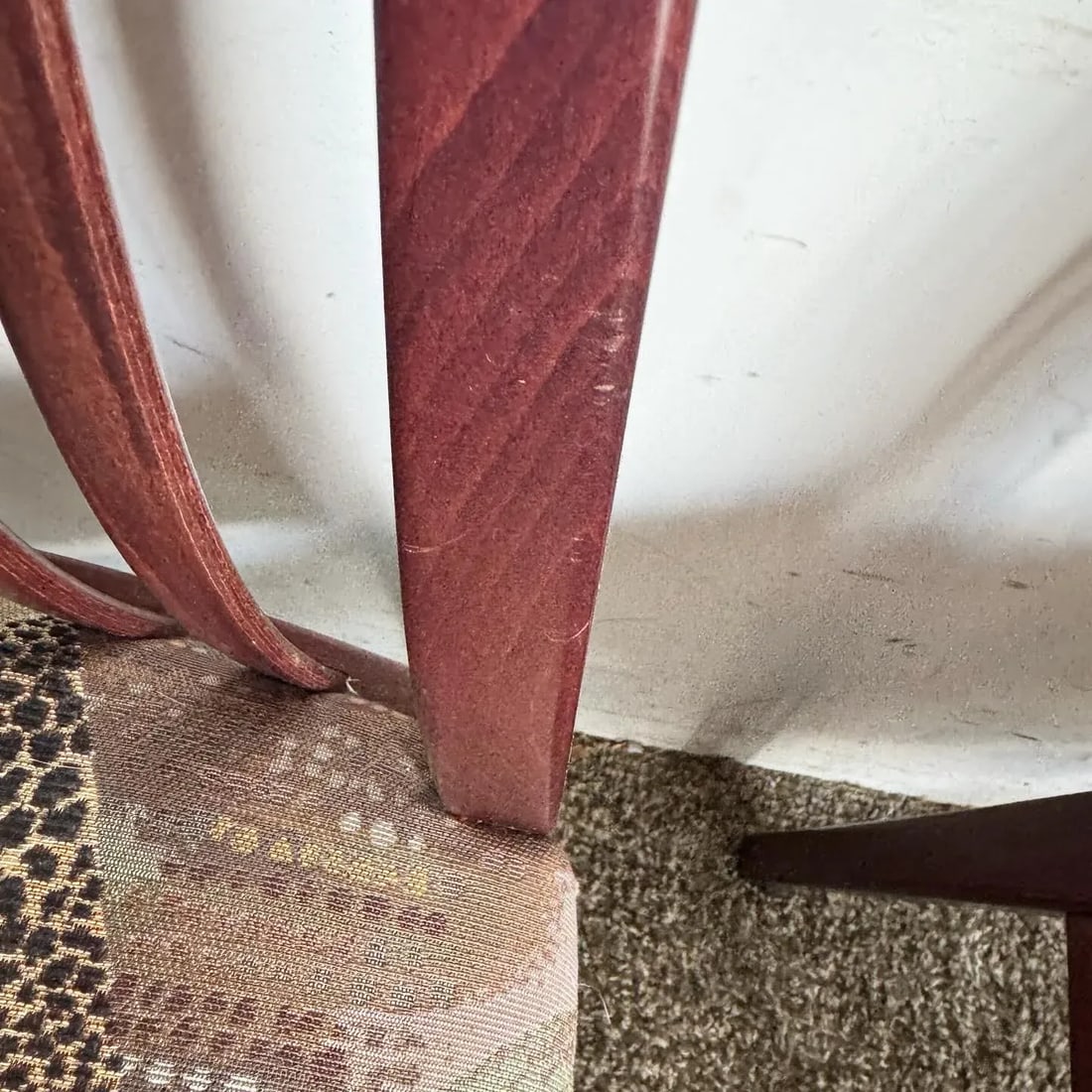 Mid Century Modern Italian Rosewood Dining Chairs by A. Sibau - Set of 6 - 8