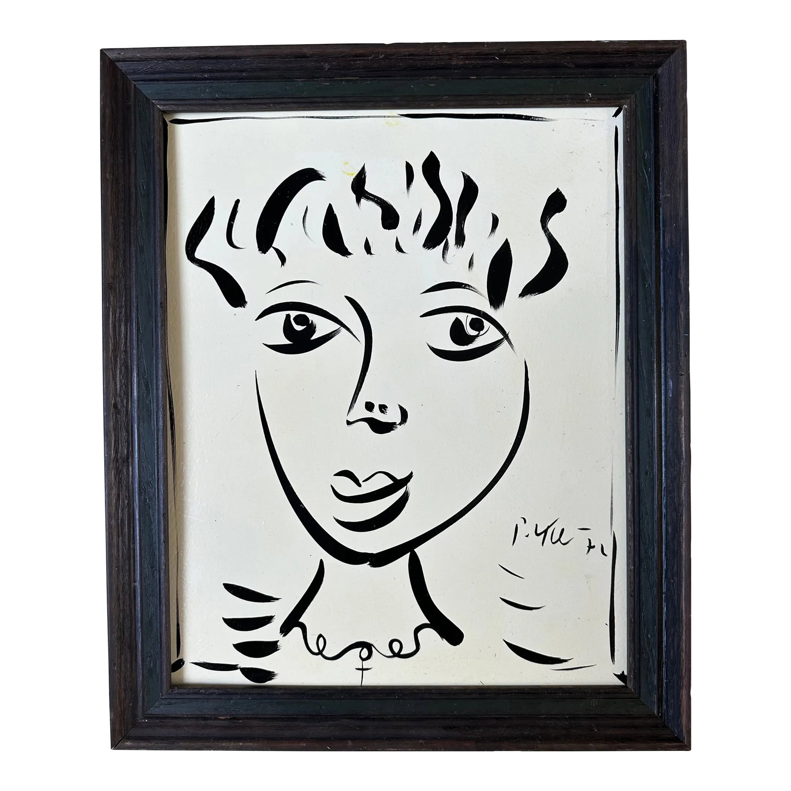 Peter Keil, 1972: Peter Keil is a German artist who focuses primarily on abstract expressionism. Keil painted with some of the greats, including Joan Miró, Pablo Picasso, and Andy Warhol, to name a few. This is a