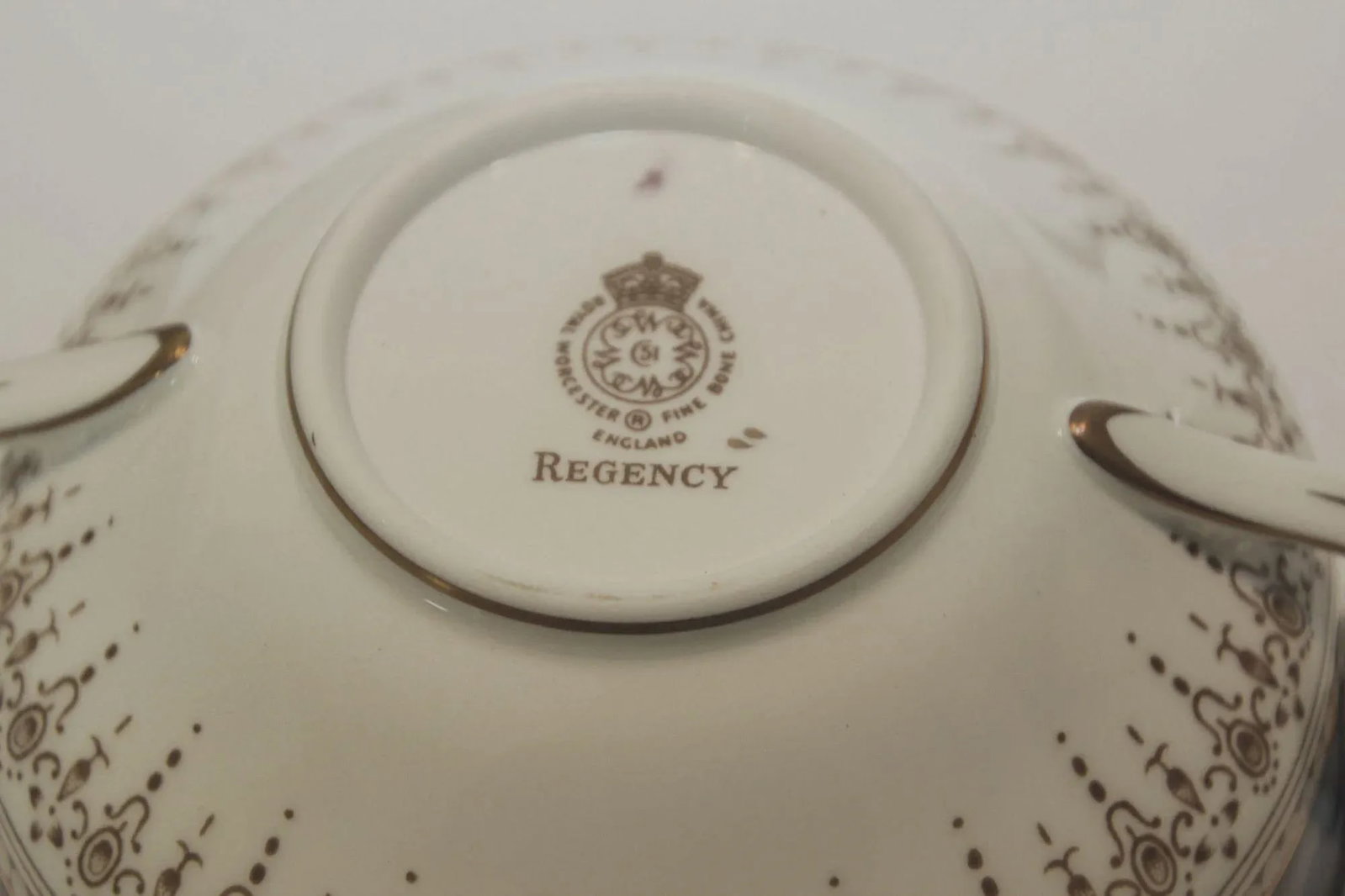Royal Worcester Regency Royal Blue Fine Bone China Set 83 Pieces England - 12