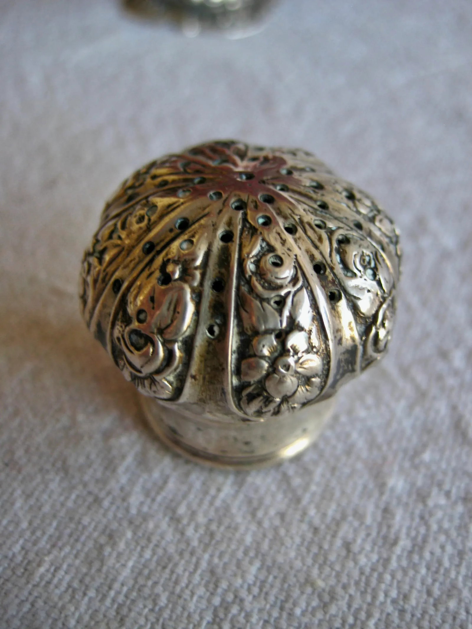 Crystal and Silver Salt Shaker, Late 18 Hundreds - 9