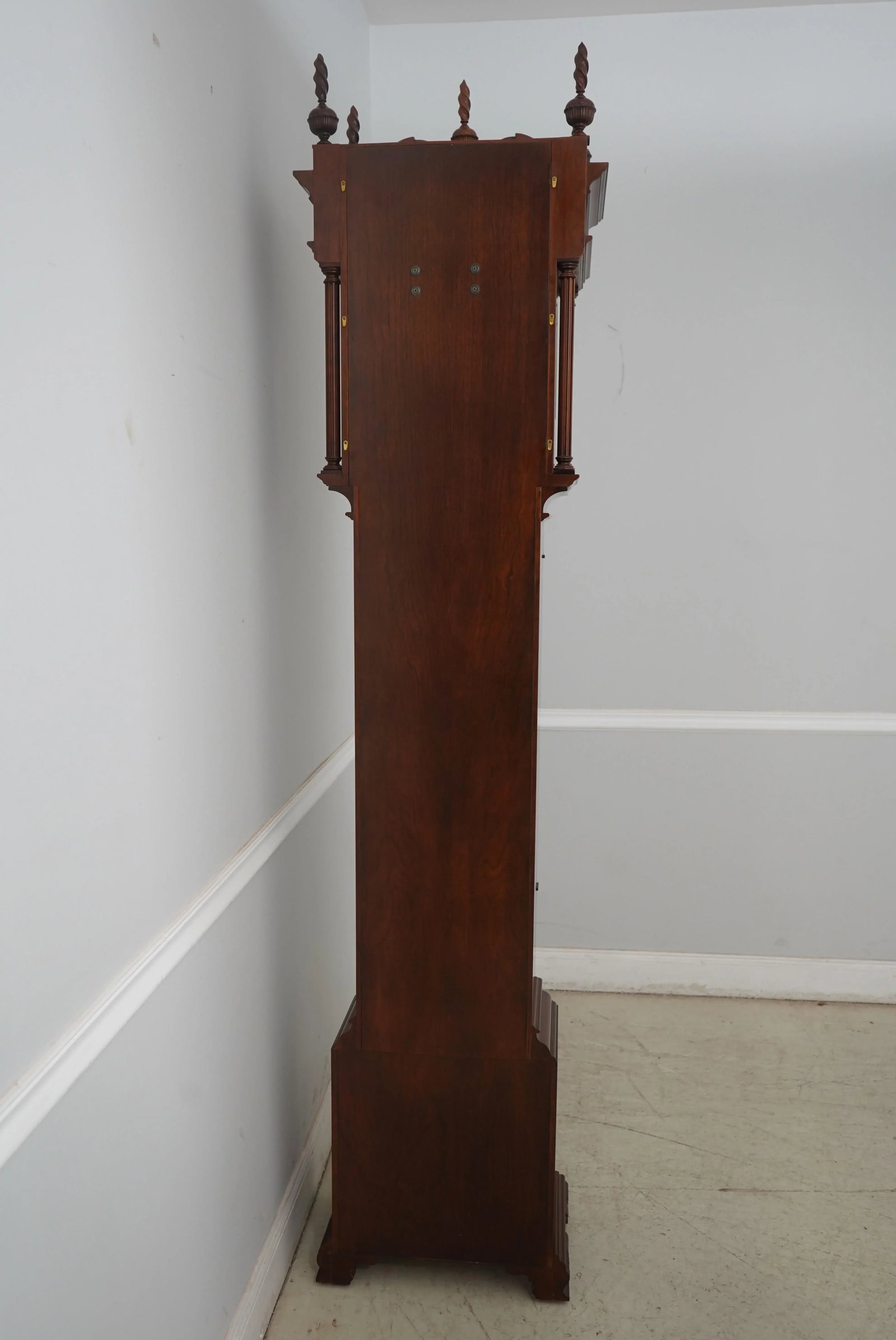 Sligh John Goddard Cherry Grandfather Clock - 11