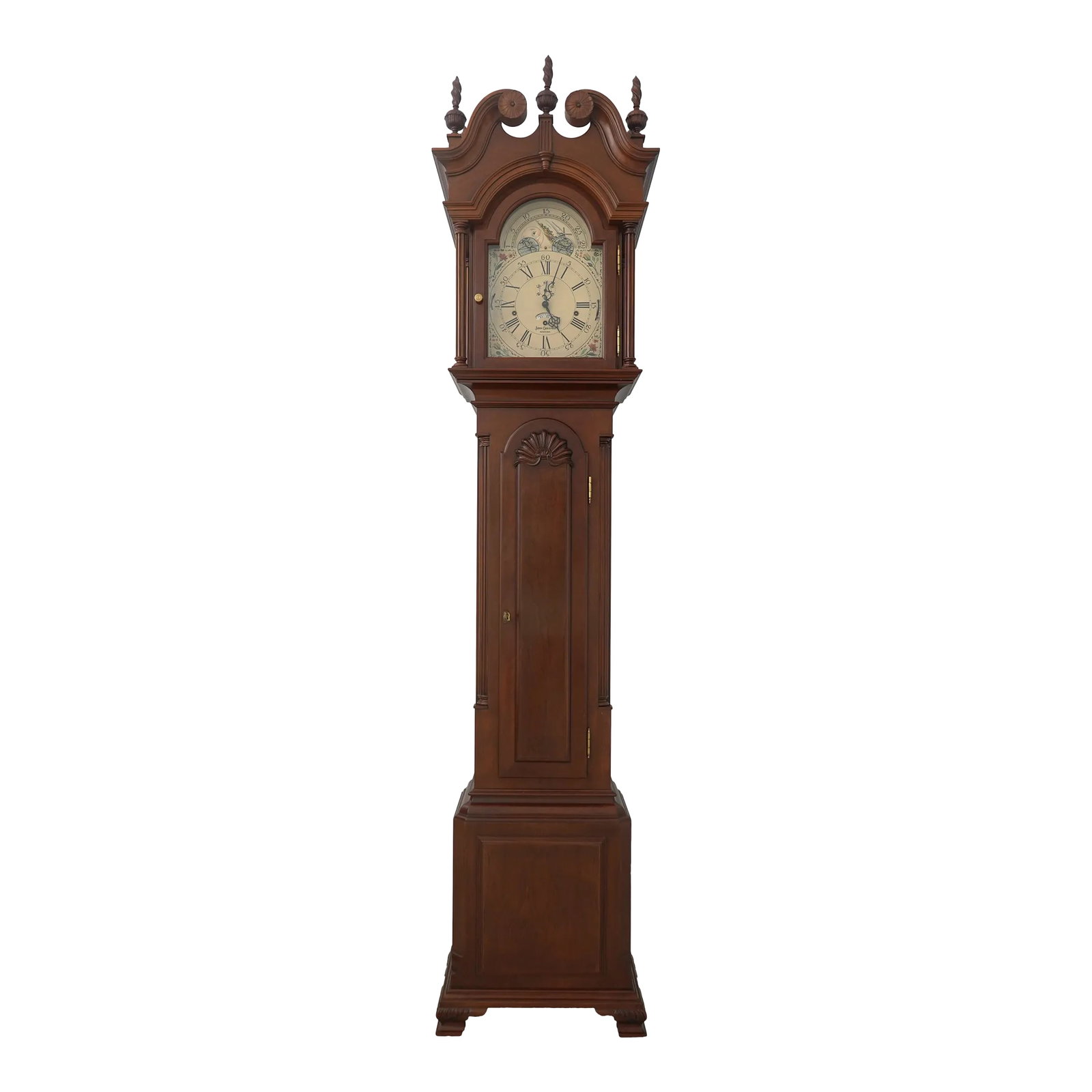 Sligh John Goddard Cherry Grandfather Clock (1 of 12)
