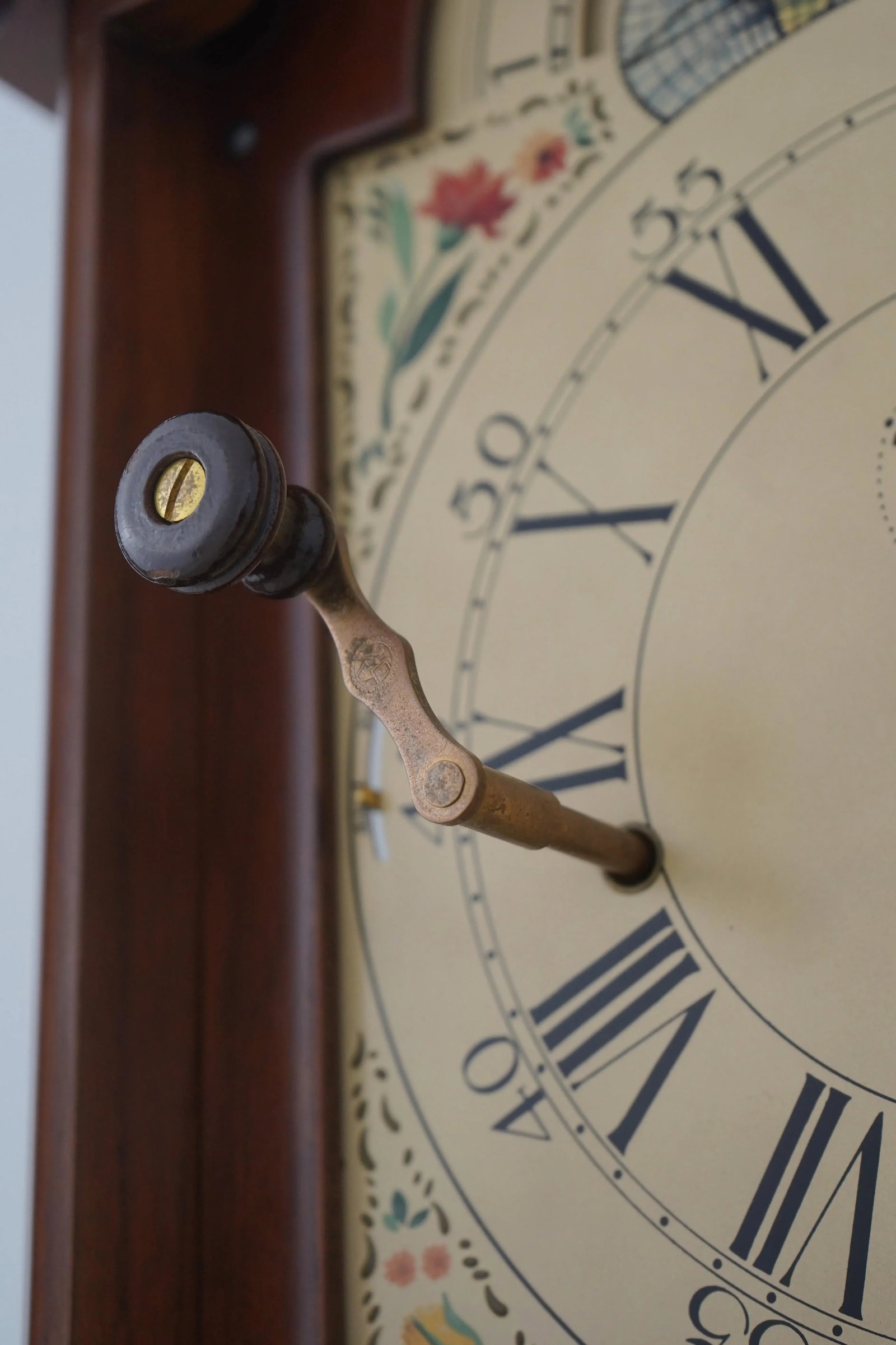 Sligh John Goddard Cherry Grandfather Clock - 6