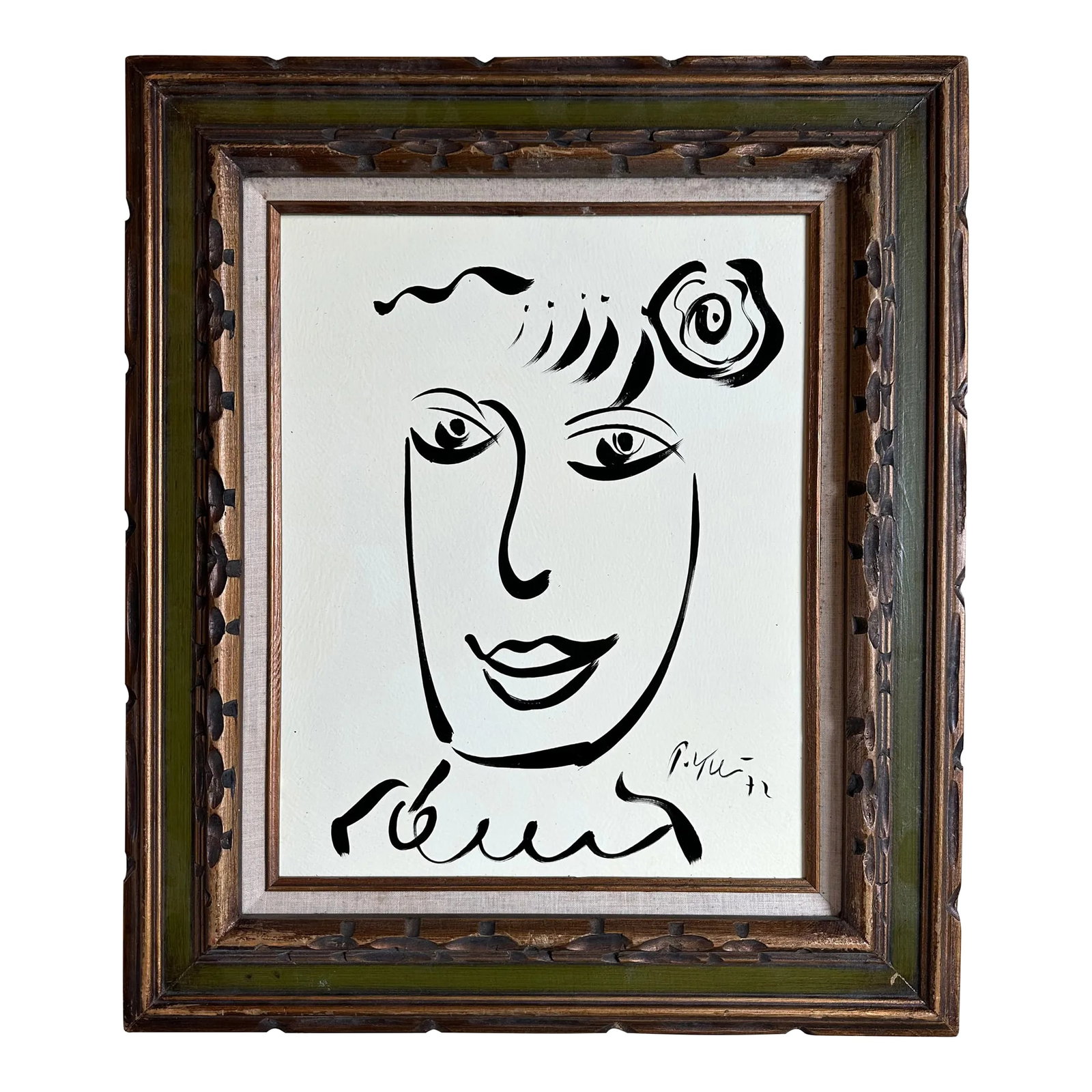 Peter Keil, 1972: Peter Keil is a German artist who focuses primarily on abstract expressionism. Keil painted with some of the greats, including Joan Miró, Pablo Picasso, and Andy Warhol, to name a few. This is a