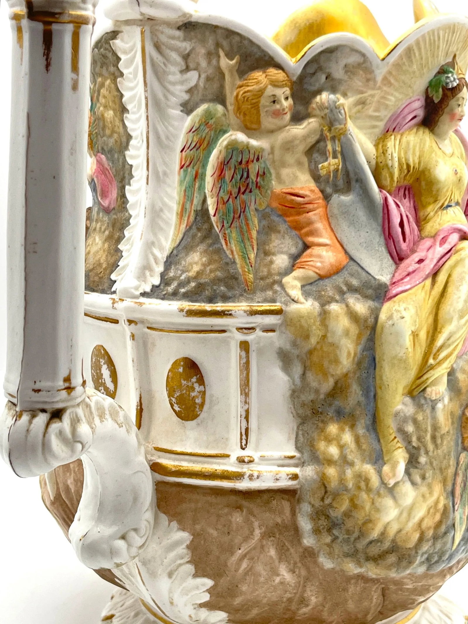 1851 Great Exhibition 'Wisdom and Providence' Pitcher by Samuel Alcock - 3