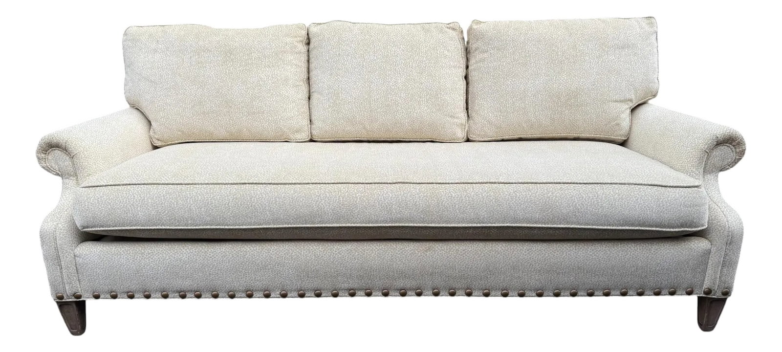 Wesley Hall Rolled Arm Single Cushion Sofa (1 of 9)