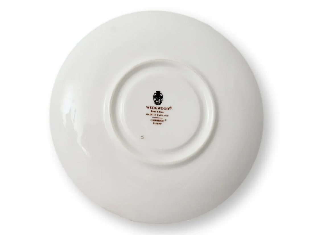 Wedgwood Osborne Cream Soup Svc. for 8 - 3