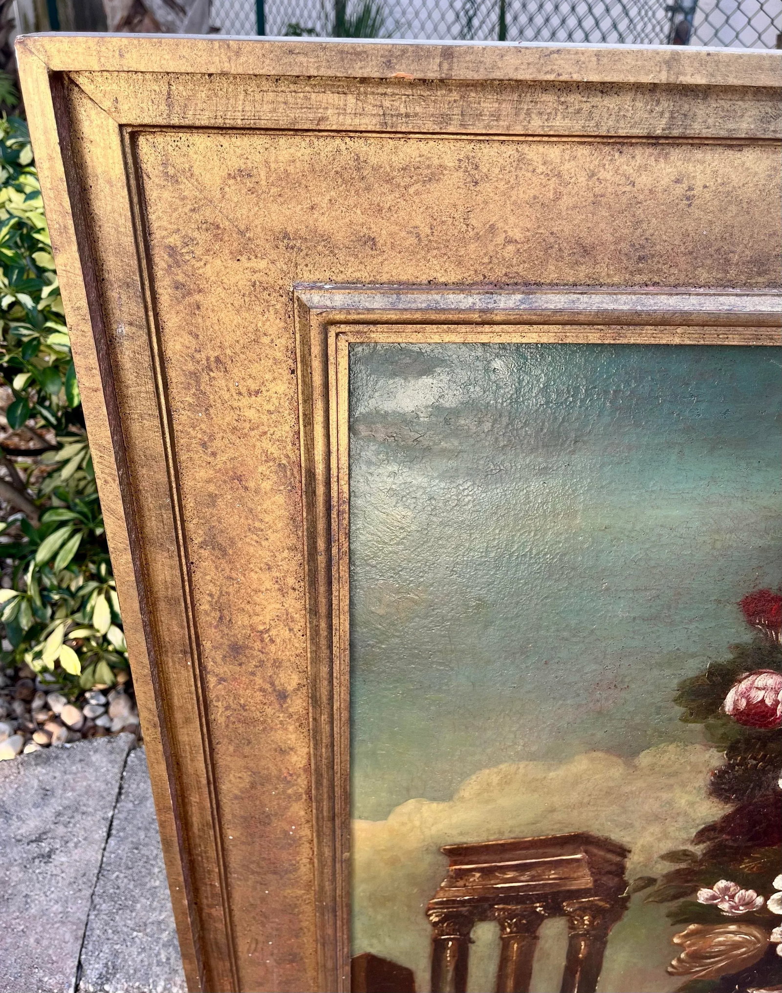 Late 19th Century Large Framed English Mannerist Still Life Painting - 8
