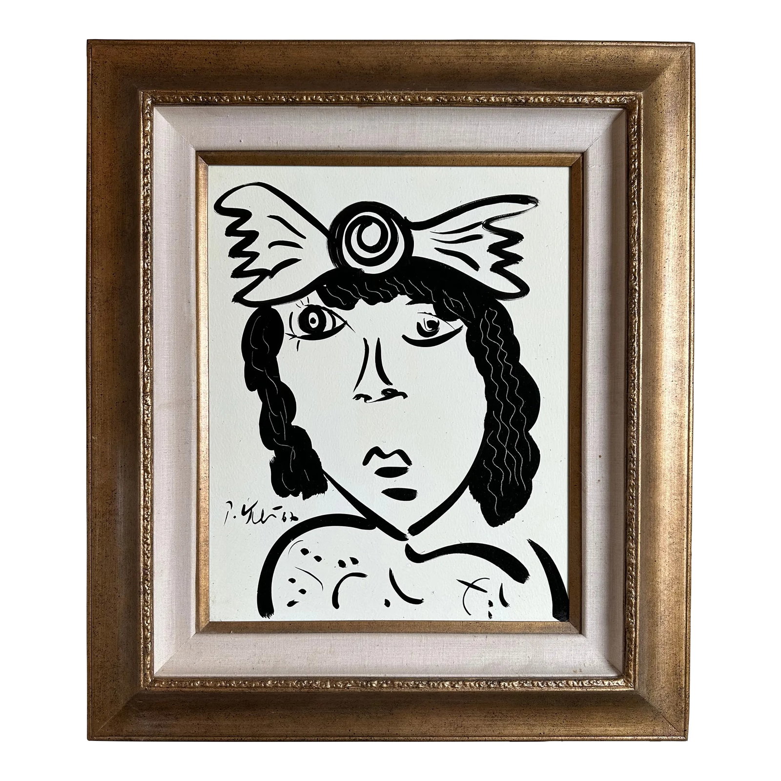 Peter Keil, 1967: Peter Keil is a German artist who focuses primarily on abstract expressionism. Keil painted with some of the greats, including Joan Miró, Pablo Picasso, and Andy Warhol, to name a few. This is a