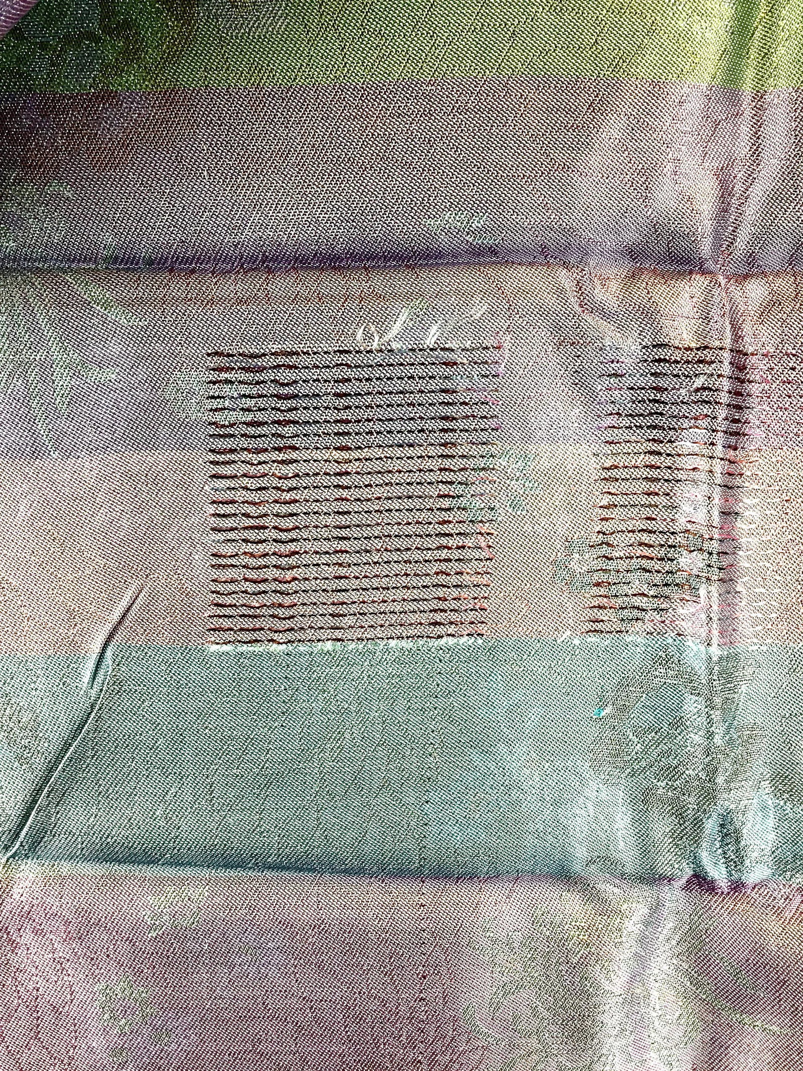 Silk Rayon Double Jacquard Upholstery Fabric - 7