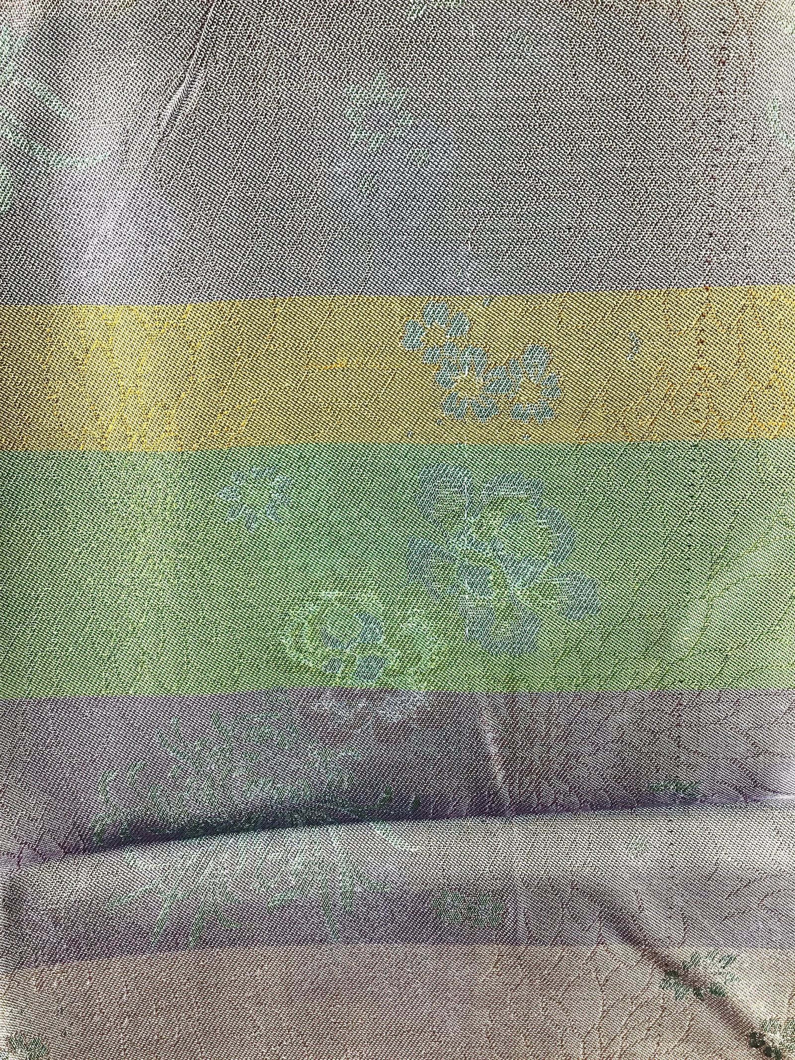 Silk Rayon Double Jacquard Upholstery Fabric - 8