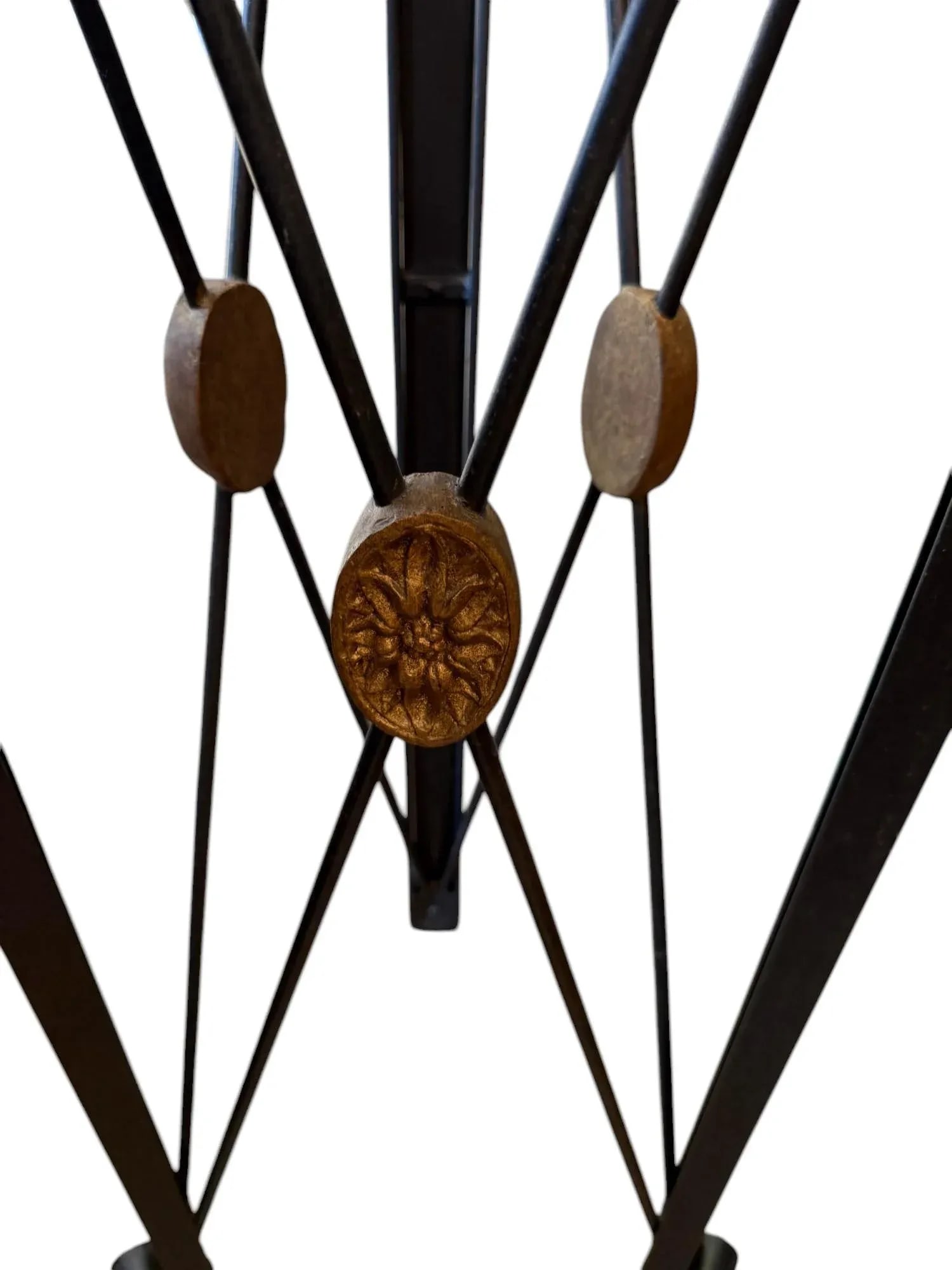 Late 20th Century Niermann Weeks Attributed Tole Jardiniere Plant Stand - 7