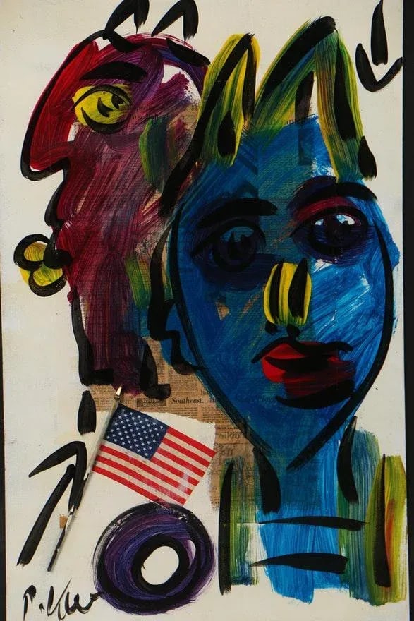 Abstract American Flag, Peter Keil - 9