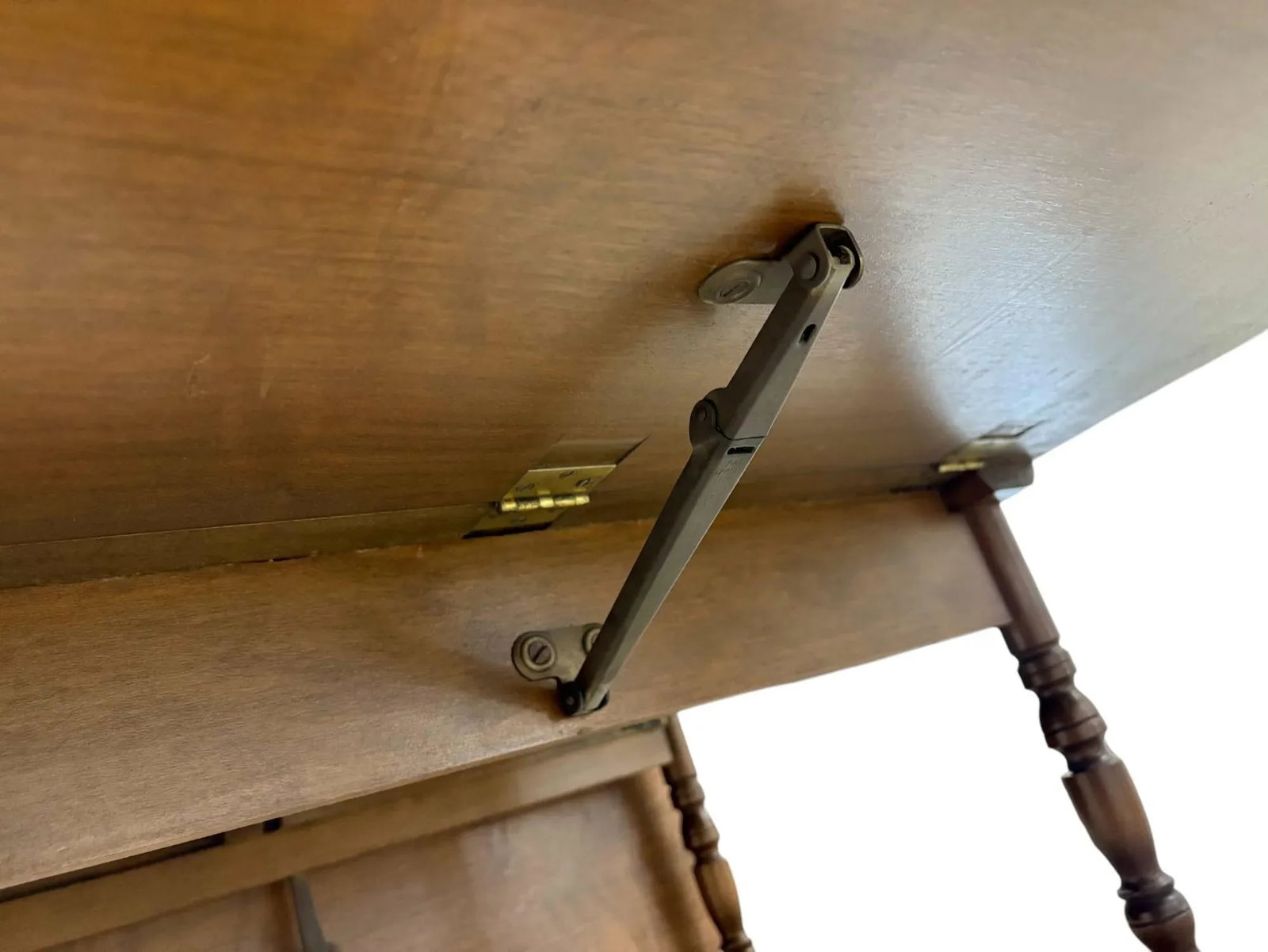 Bar Tea Cart With Glass Tray - 7