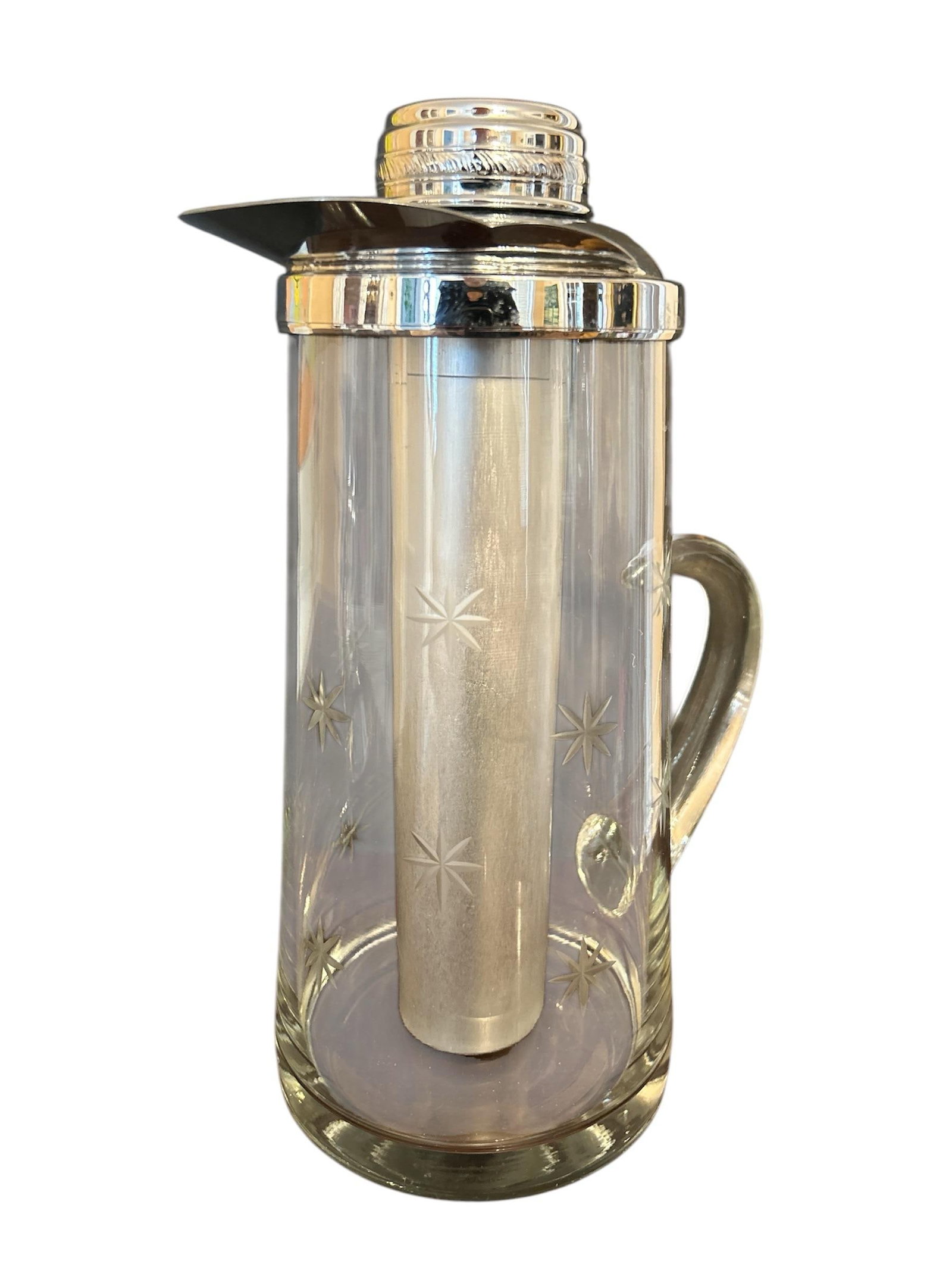 Vintage Ice Water Pitcher - 2