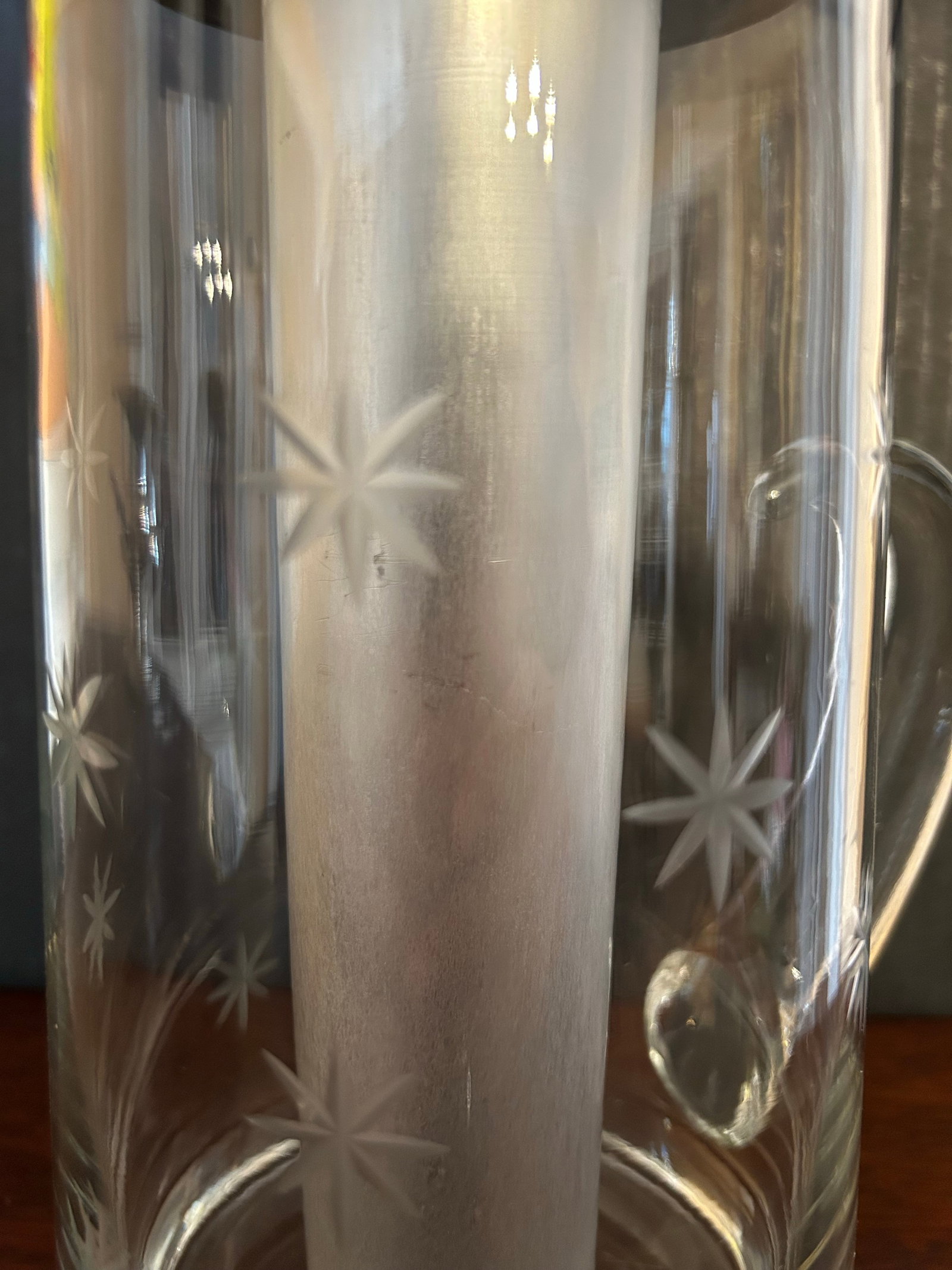 Vintage Ice Water Pitcher - 9