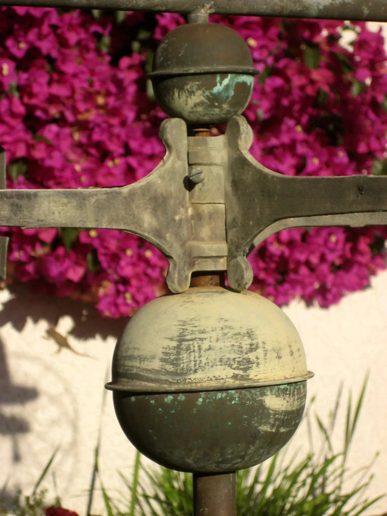Vintage Horse and Buggy Coper Weathervane - 11