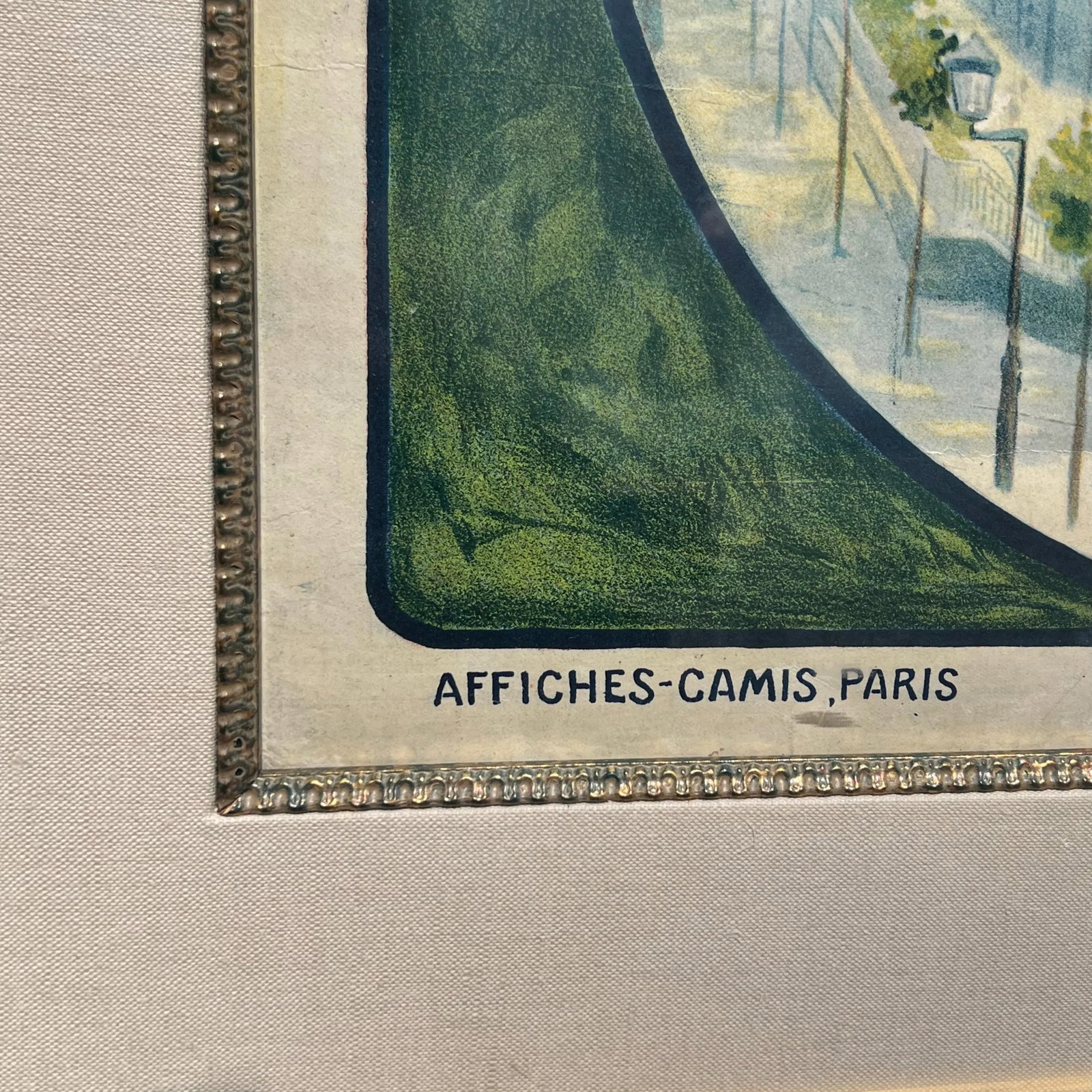 Large French Railroad "Plombières-Les-Bains" Poster by Hugo d'Alesi for Chemins De Fer De - 3