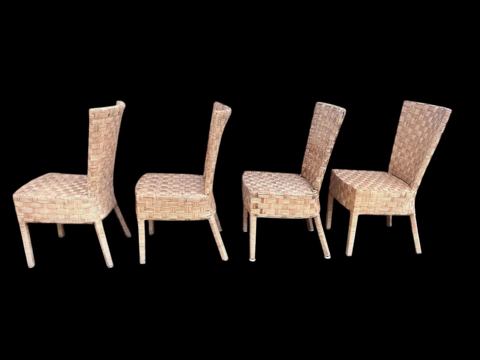 1970s Donghia Style Dining Chairs- Set of 4 - 3