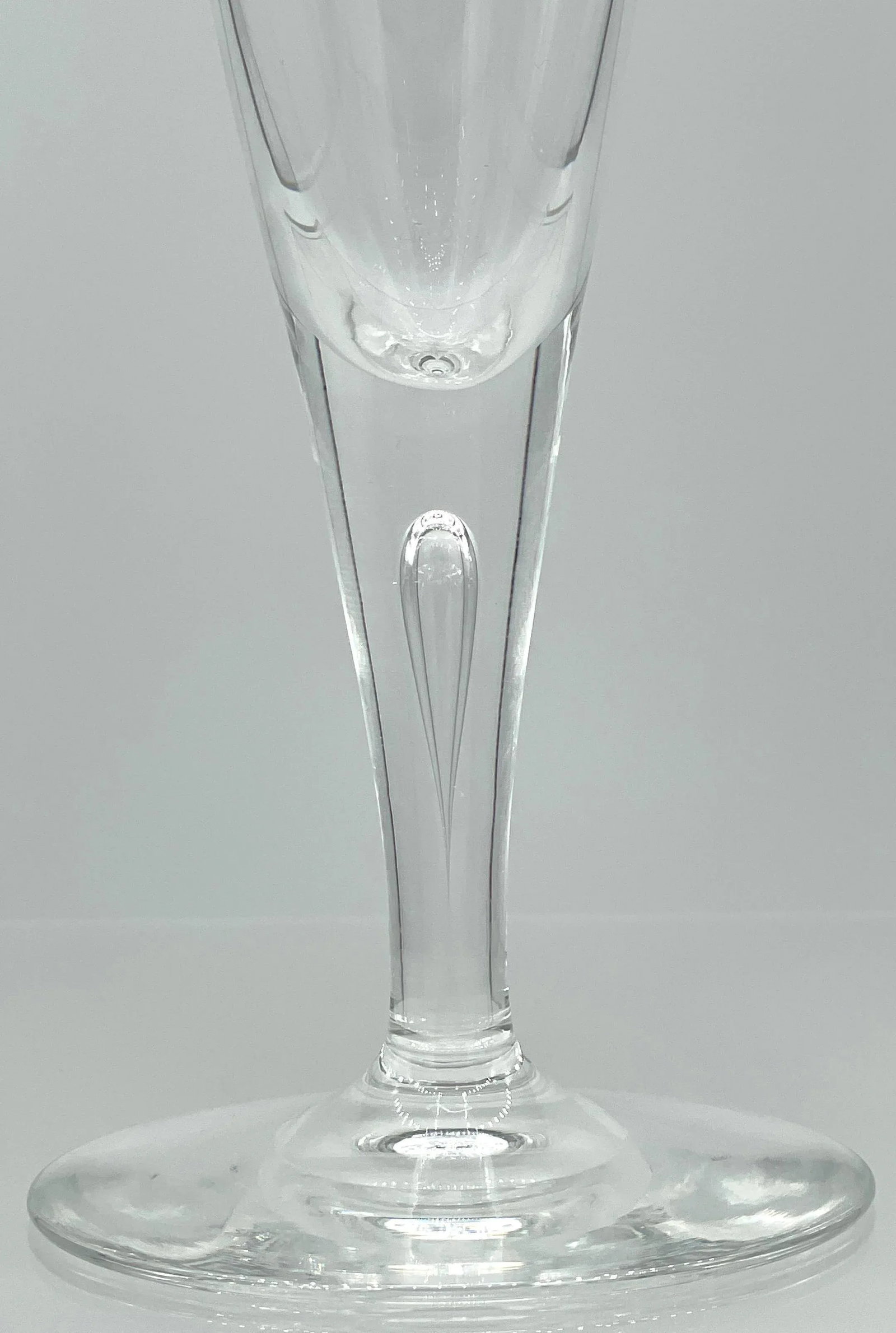 12 1960s Steuben #7924 Controlled Bubble Large Goblets/ Champagnes - 4
