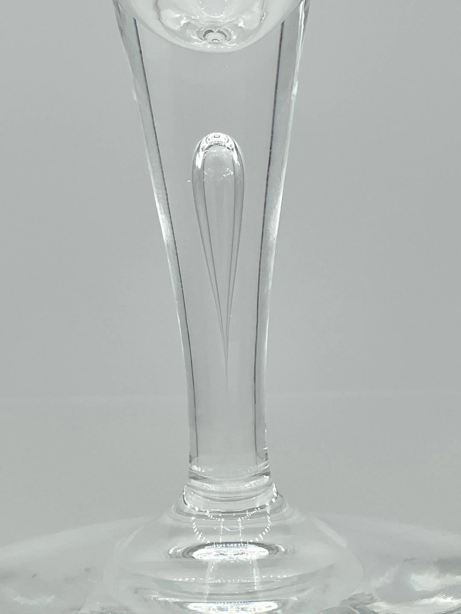 12 1960s Steuben #7924 Controlled Bubble Large Goblets/ Champagnes - 6