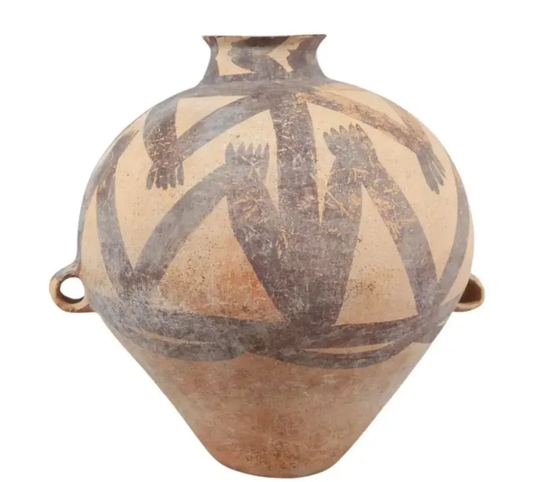 Chinese Painted Pottery Jar, Majiayao Culture, Machang Period #1 - 2