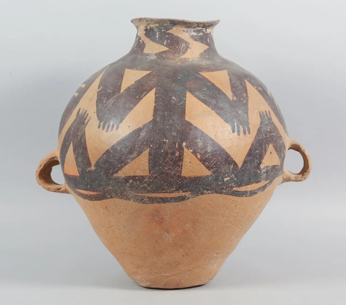 Chinese Neolithic Painted Pottery Jar, Machang Period - 12