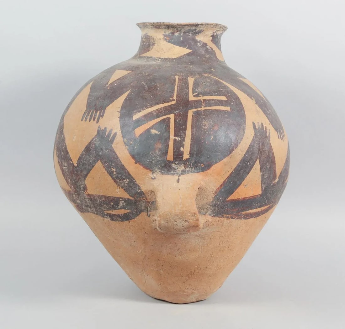 Chinese Neolithic Painted Pottery Jar, Machang Period - 2