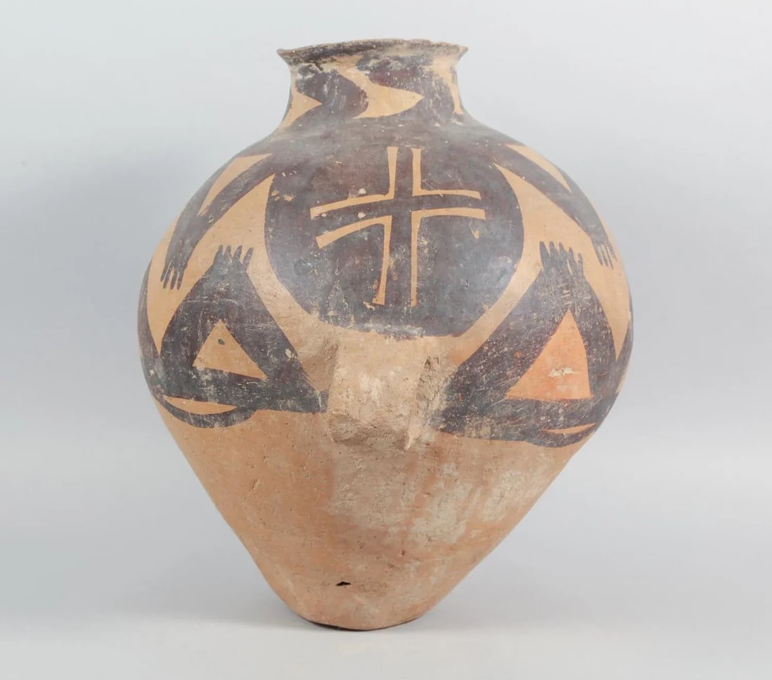 Chinese Neolithic Painted Pottery Jar, Machang Period - 4