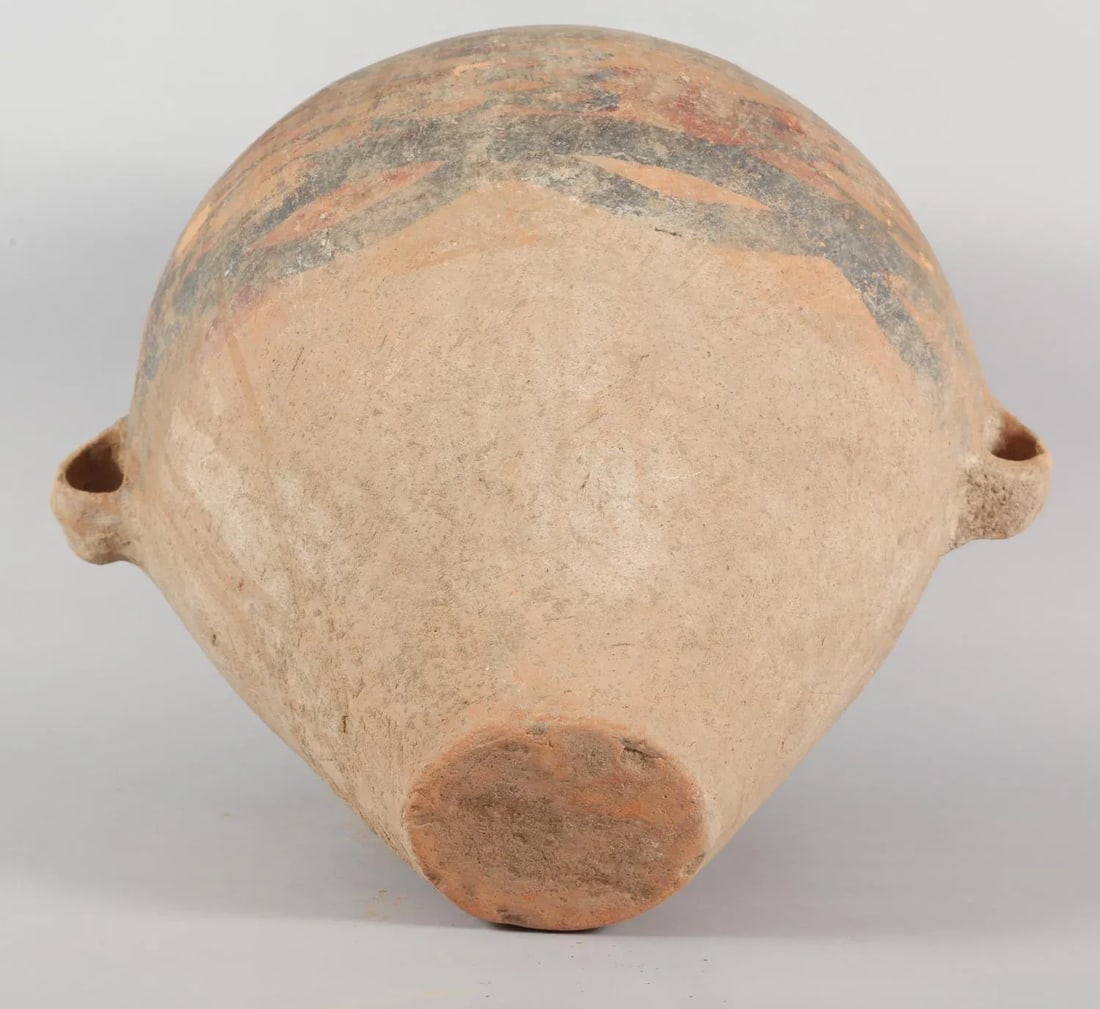 Chinese Neolithic Painted Ovoid Pottery Jar, Machang Period #7 - 10