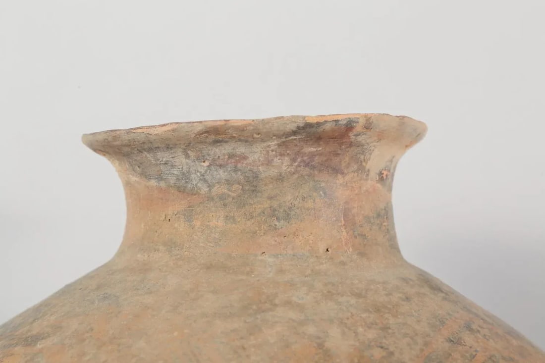 Chinese Neolithic Painted Ovoid Pottery Jar, Machang Period #7 - 4