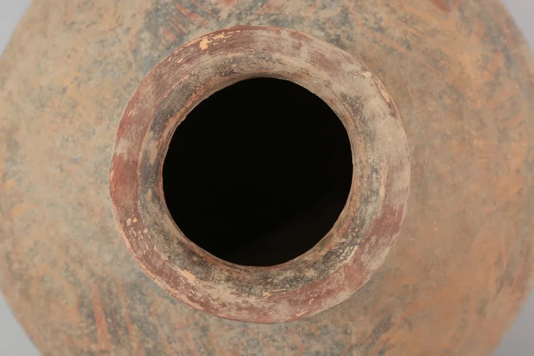 Chinese Neolithic Painted Ovoid Pottery Jar, Machang Period #7 - 7