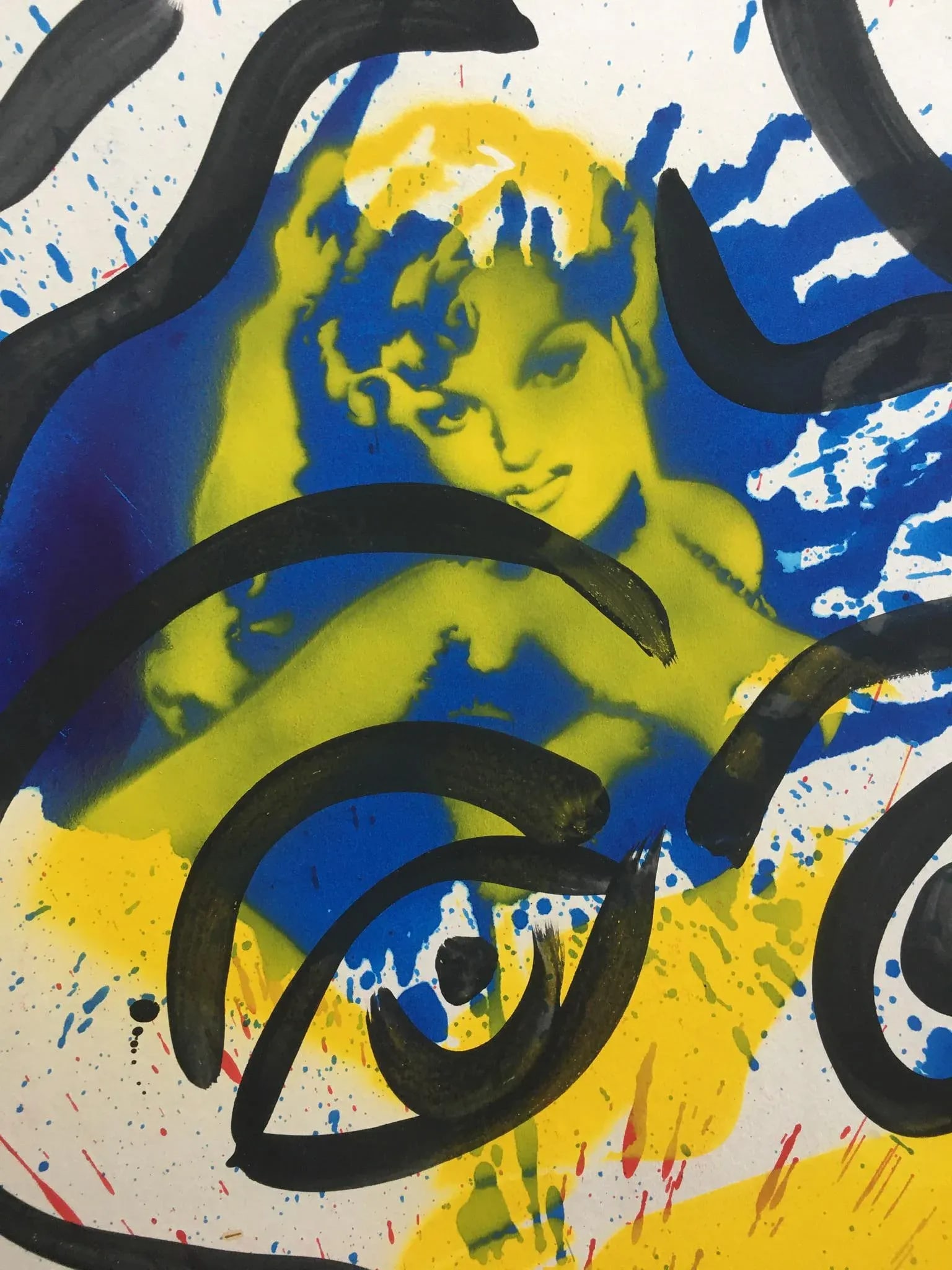 Marilyn Monroe / Peter Keil Abstract Painting, 2000 - 3