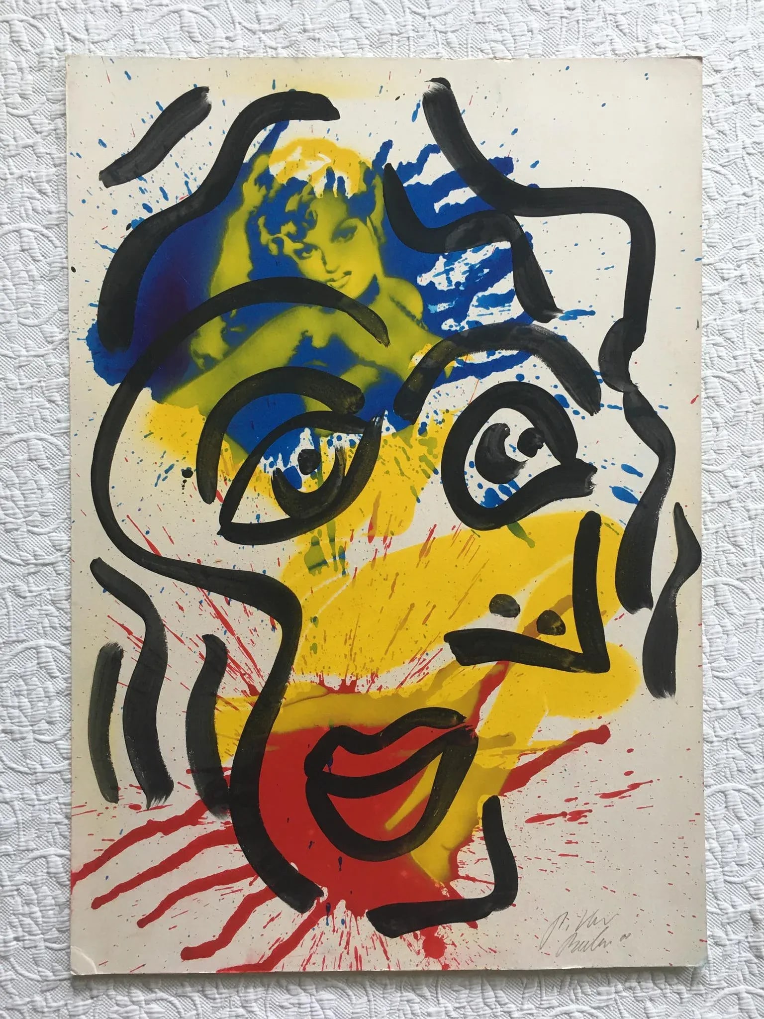 Marilyn Monroe / Peter Keil Abstract Painting, 2000 - 8