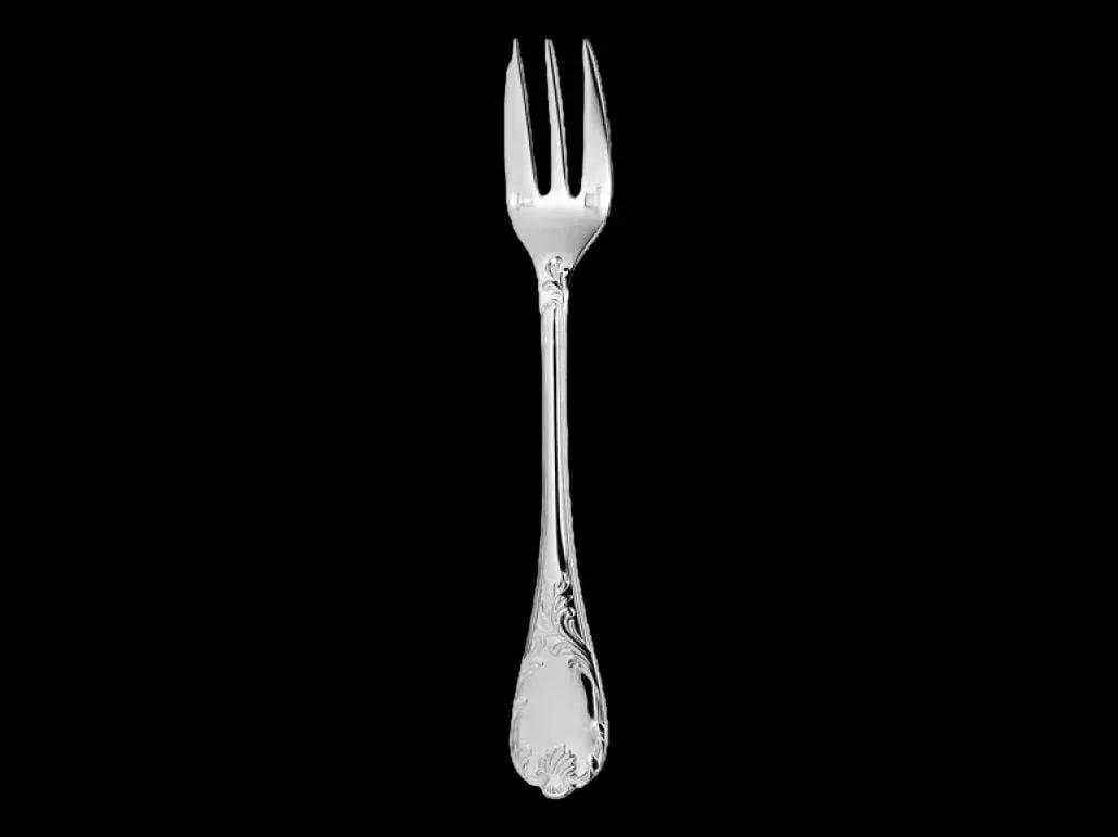 French Christofle 'Marly' Pattern Dessert Flatware Set - 8
