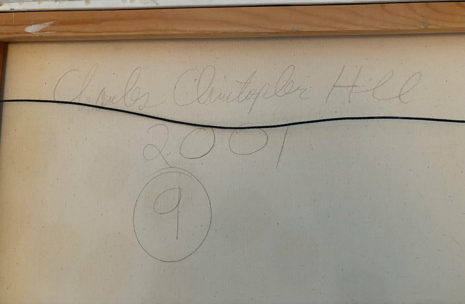 Charles Christopher Hill Acrylic Painting "Pasiega 9" Signed With Exhibition Papers - 10